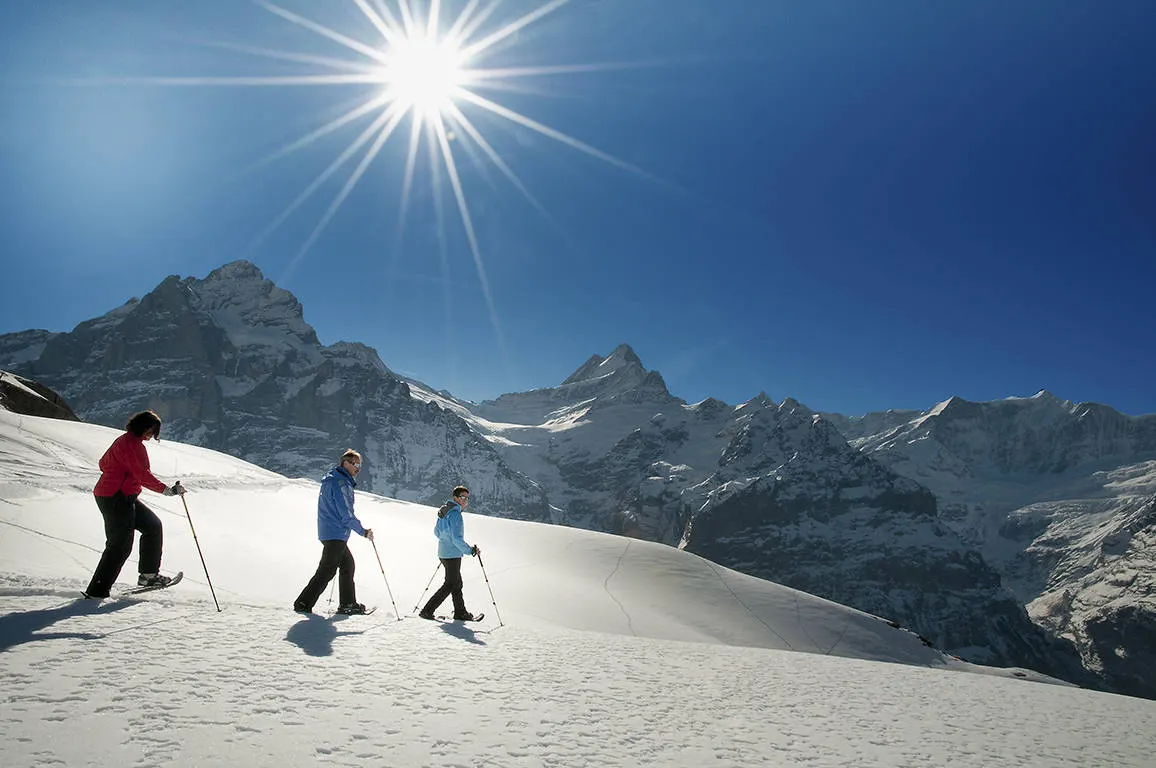 Snowshoeing Grindelwald