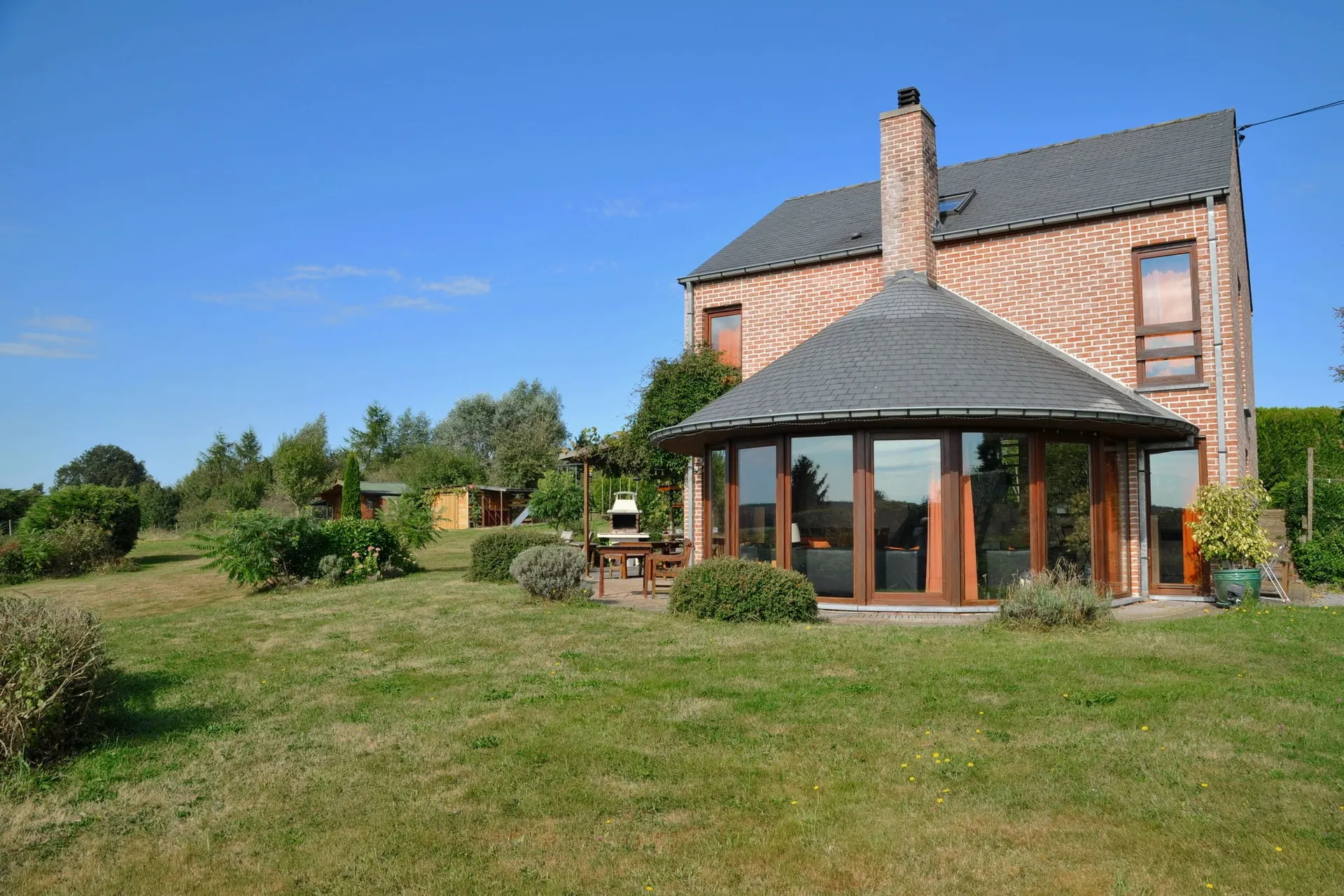 Exterieur vakantiehuis (zomer)