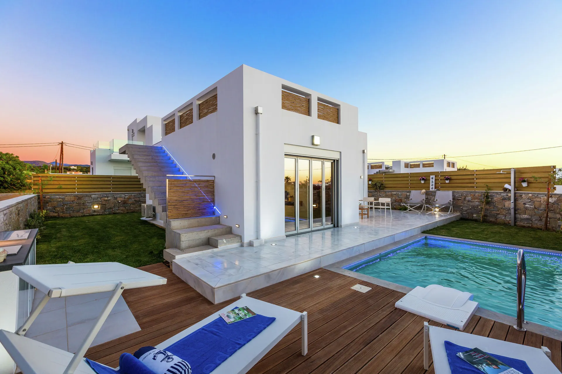 Extérieur maison de vacances (été)