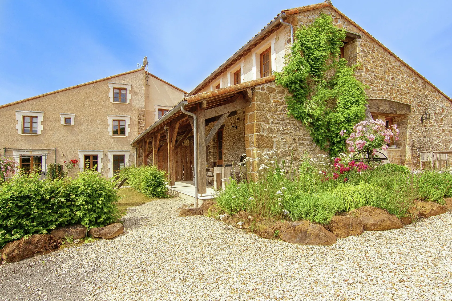 Extérieur maison de vacances (été)