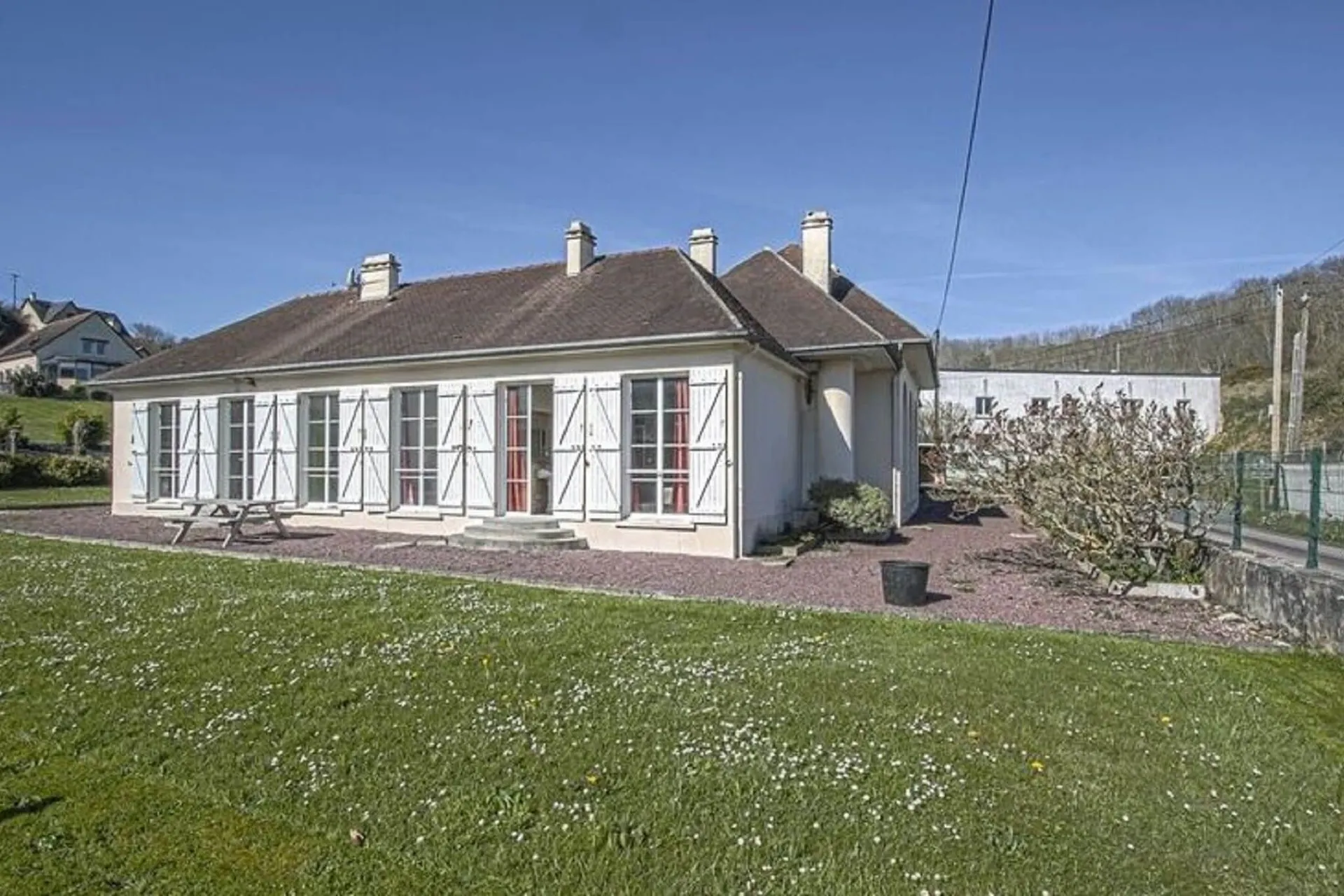 Exterieur vakantiehuis (zomer)