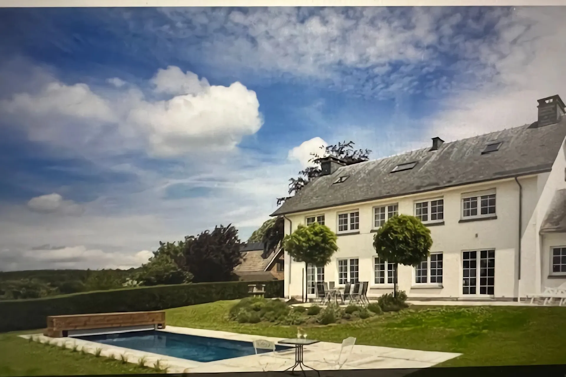 Piscine maison de vacances