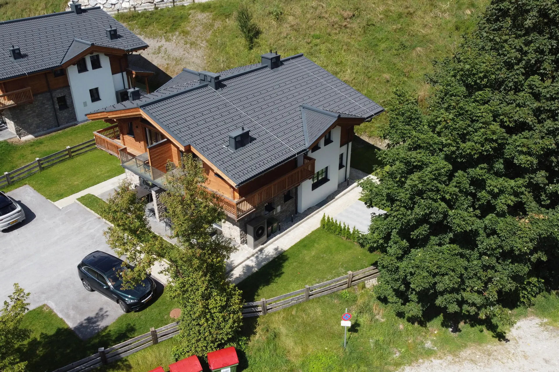 Exterieur vakantiehuis (zomer)