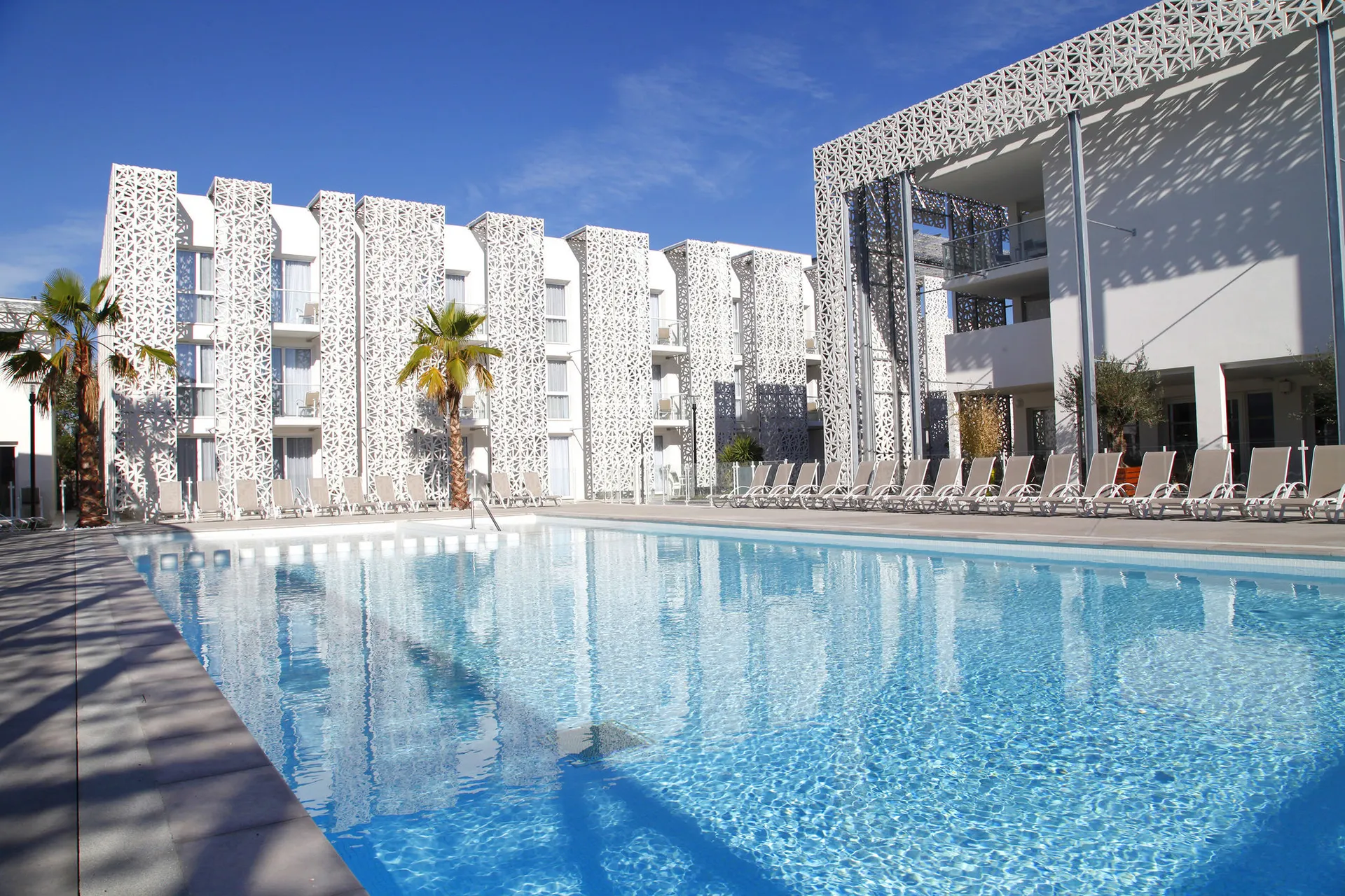 Piscine maison de vacances
