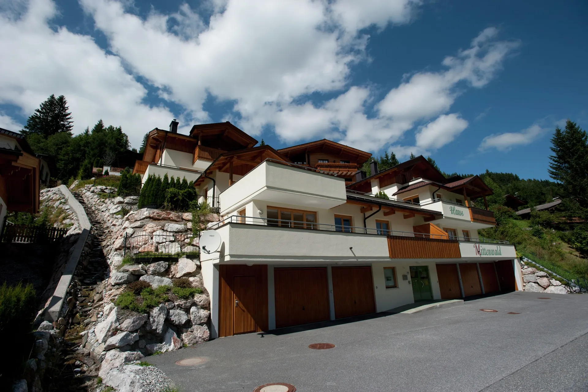 Extérieur maison de vacances (été)