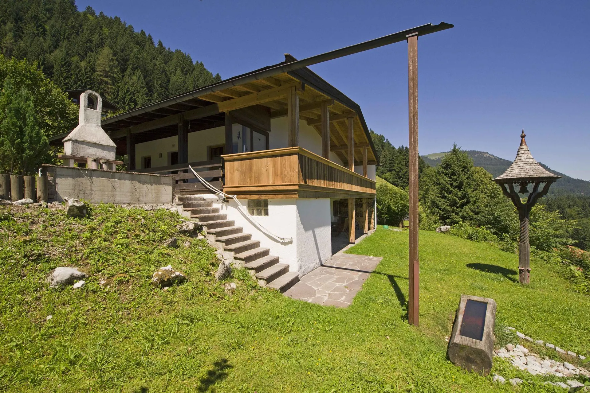 Extérieur maison de vacances (été)