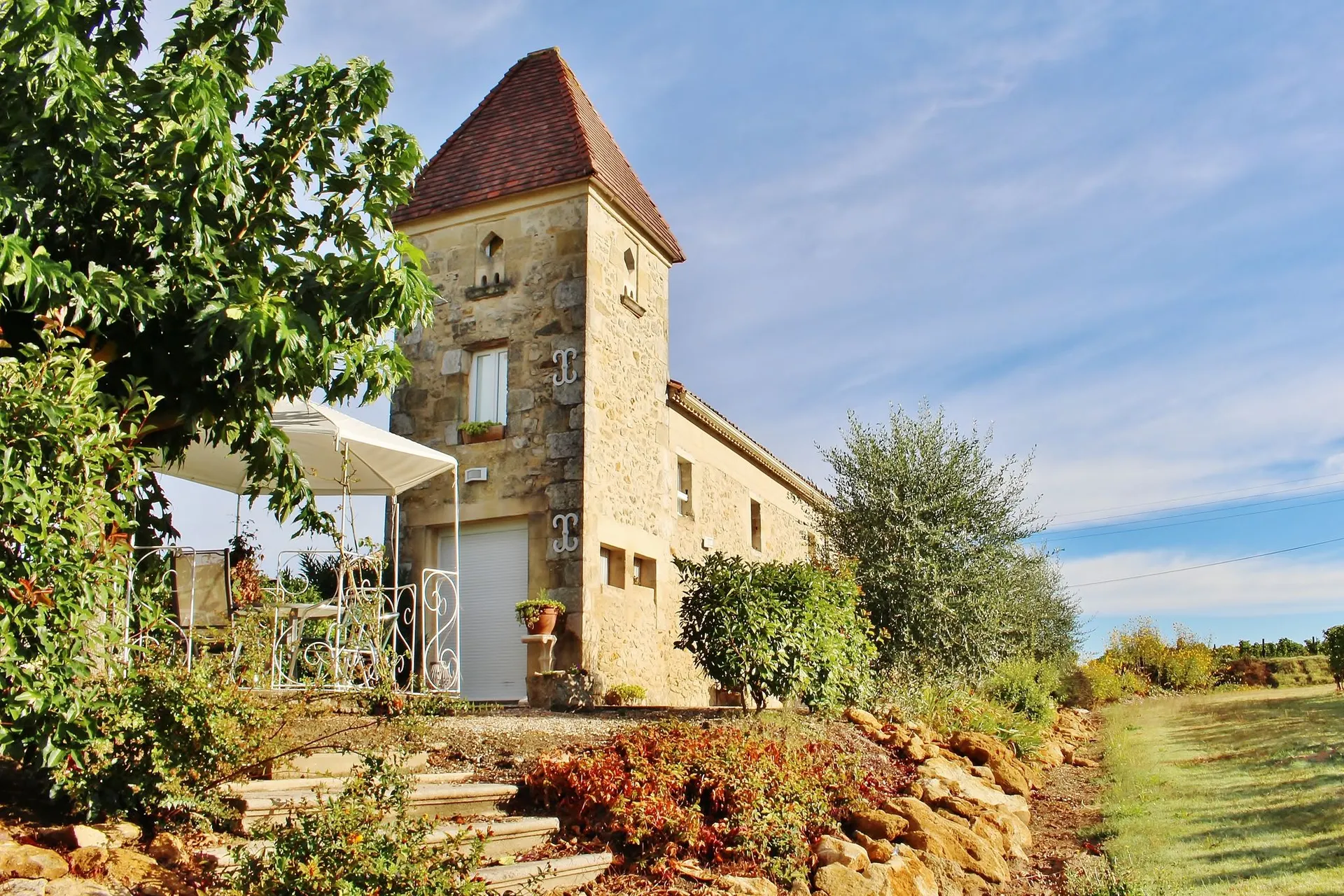 Extérieur maison de vacances (été)
