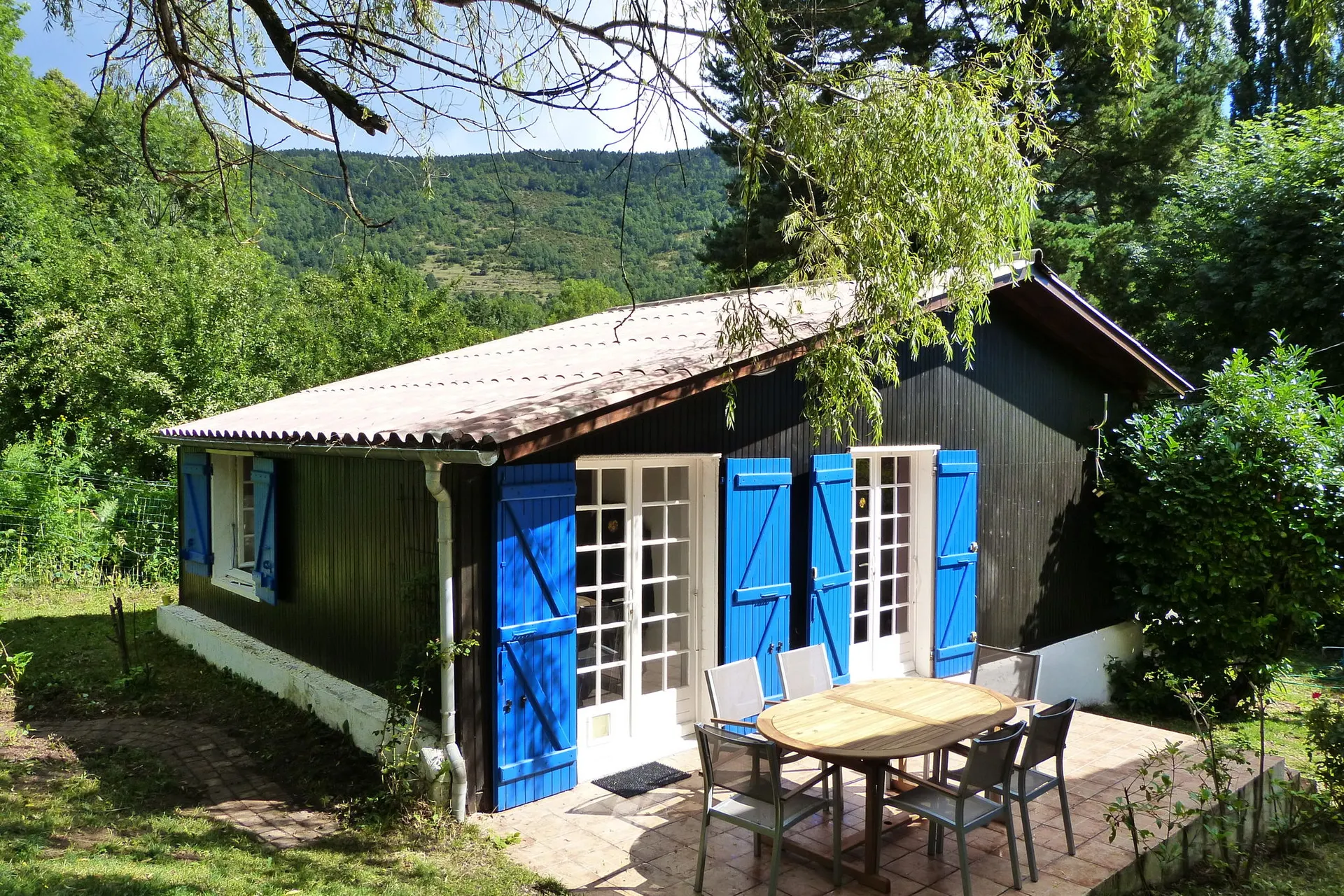 Exterieur vakantiehuis (zomer)