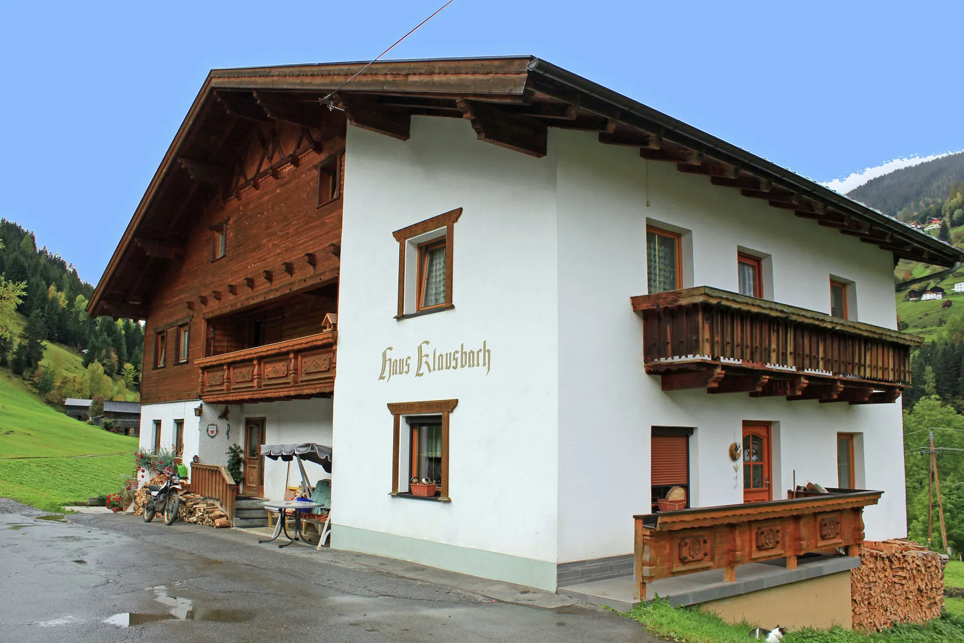 Extérieur maison de vacances (été)