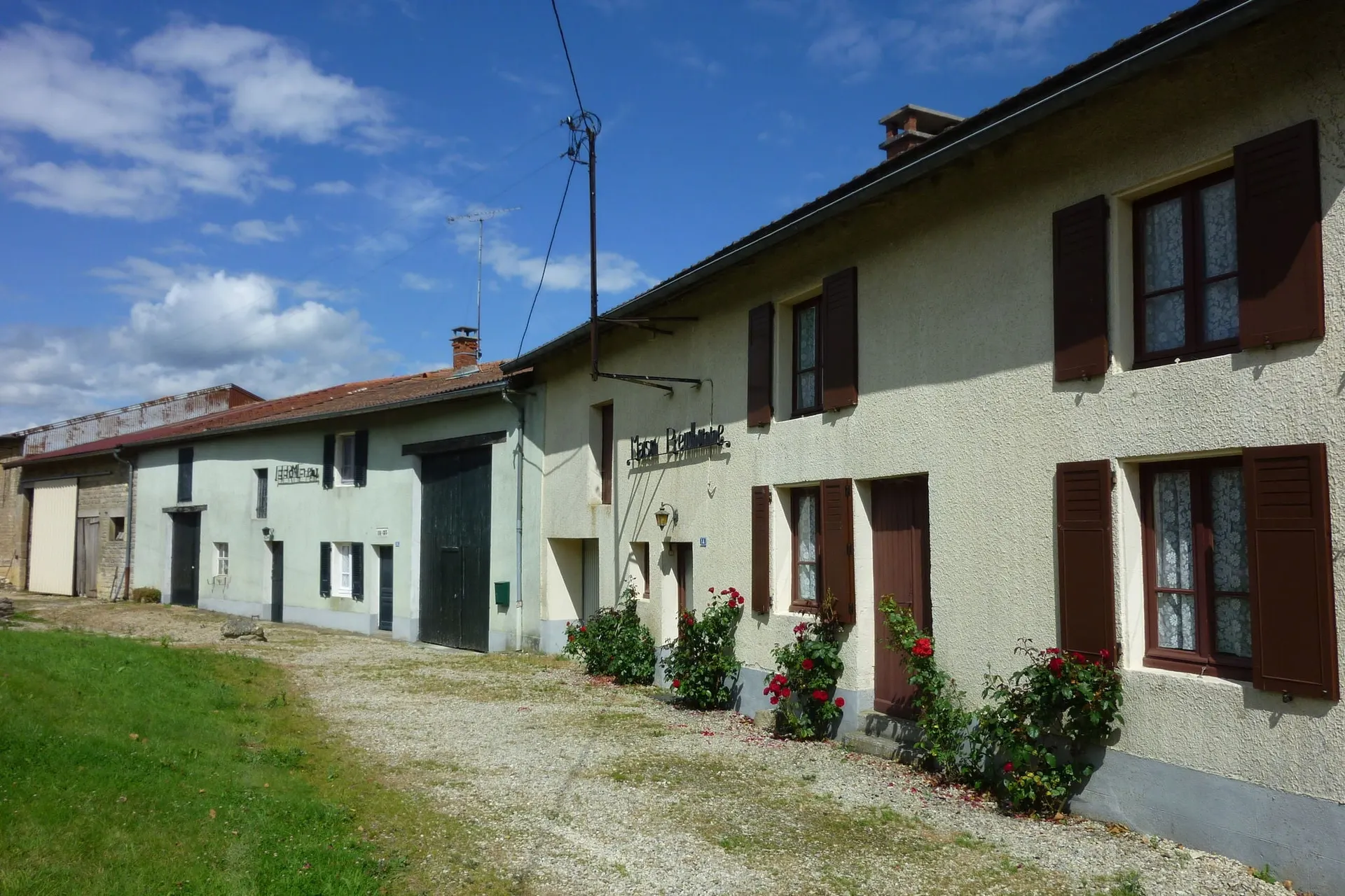 Extérieur maison de vacances (été)