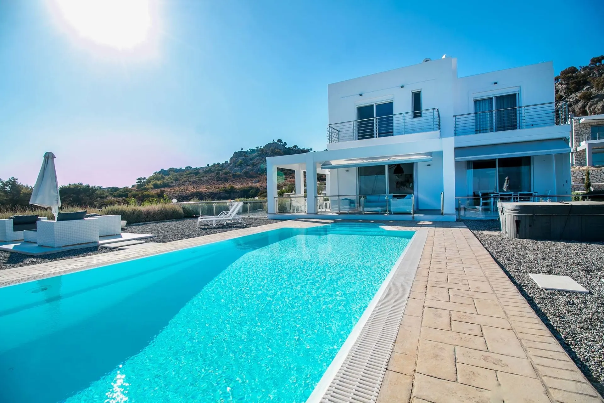 Extérieur maison de vacances (été)