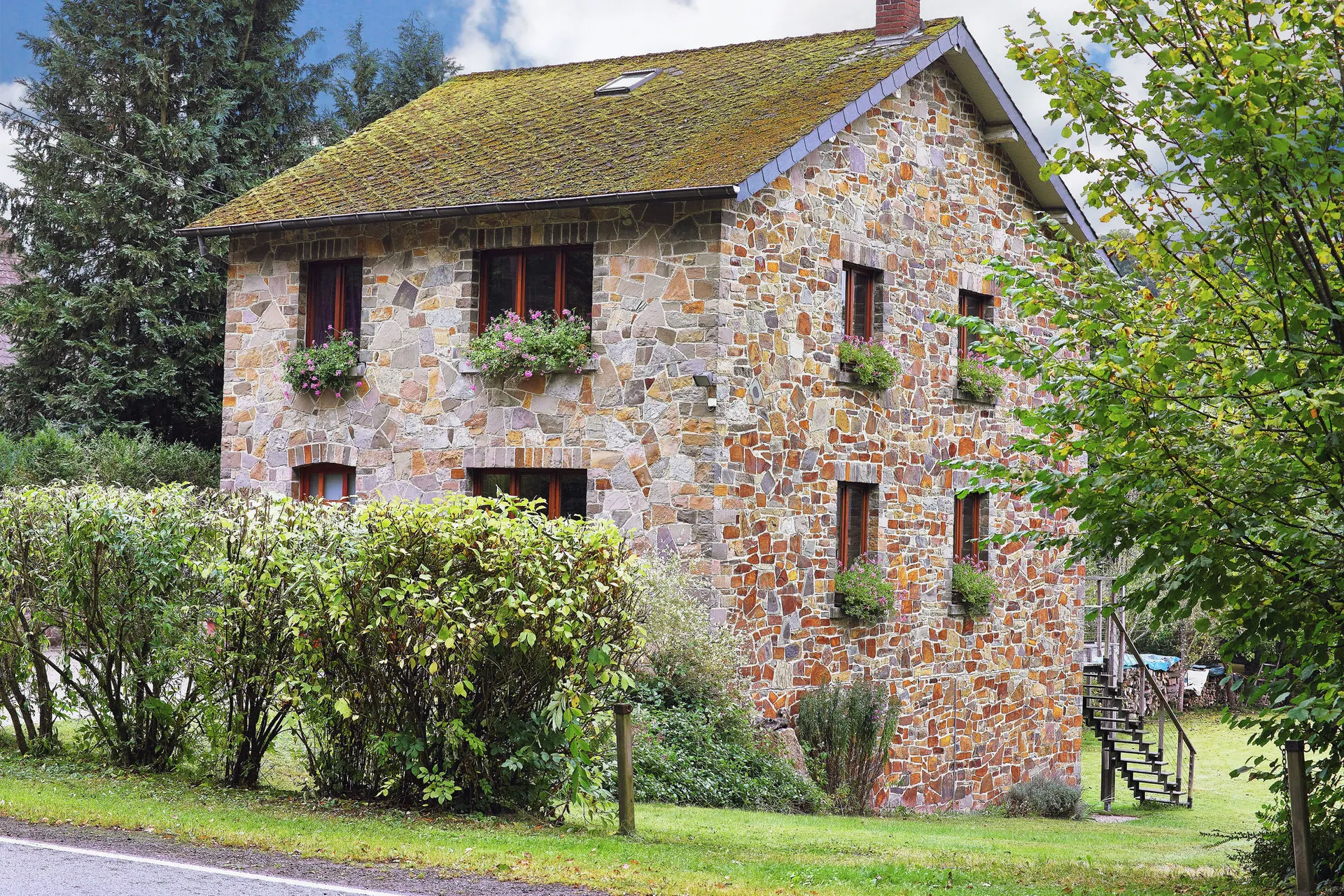 Extérieur maison de vacances (été)