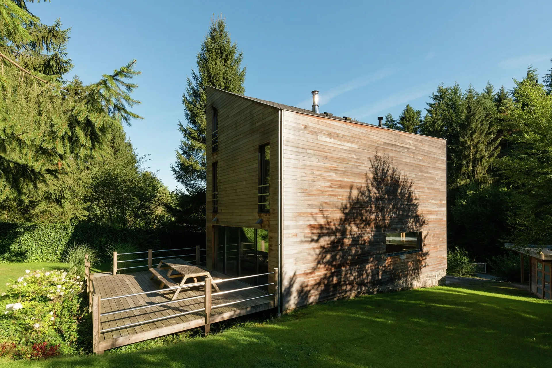 Extérieur maison de vacances (été)