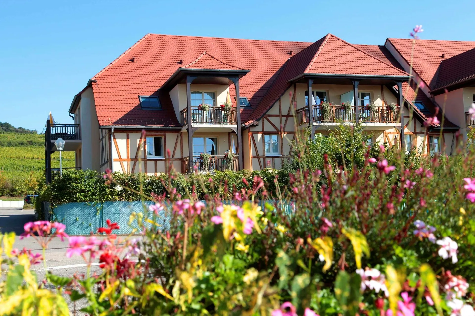 Extérieur maison de vacances (été)