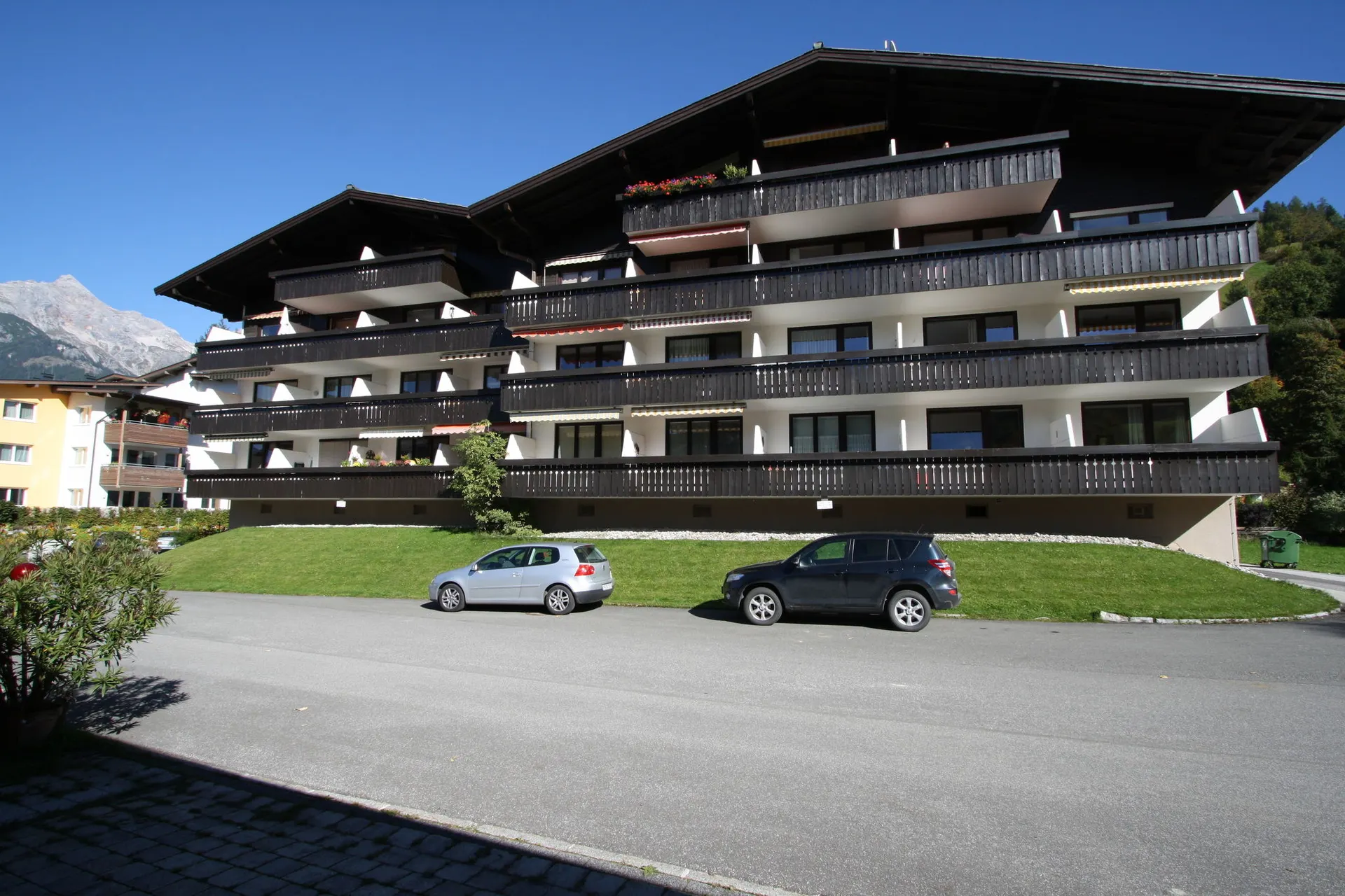 Exterieur vakantiehuis (zomer)