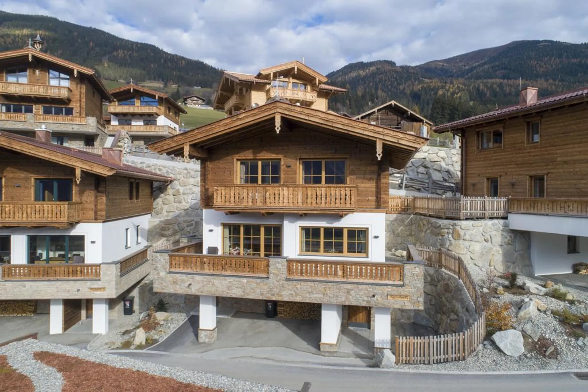 Extérieur maison de vacances (été)