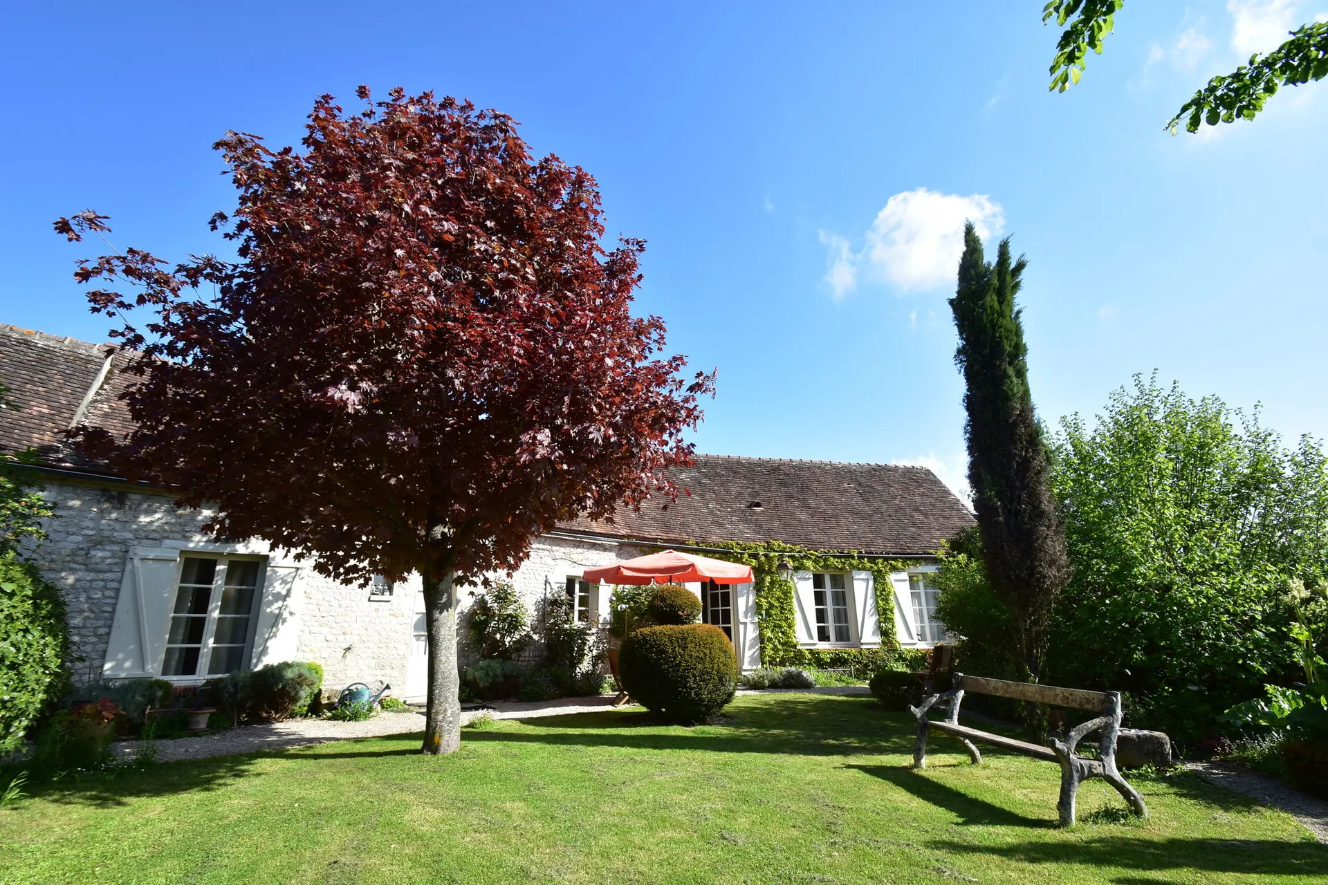 Extérieur maison de vacances (été)