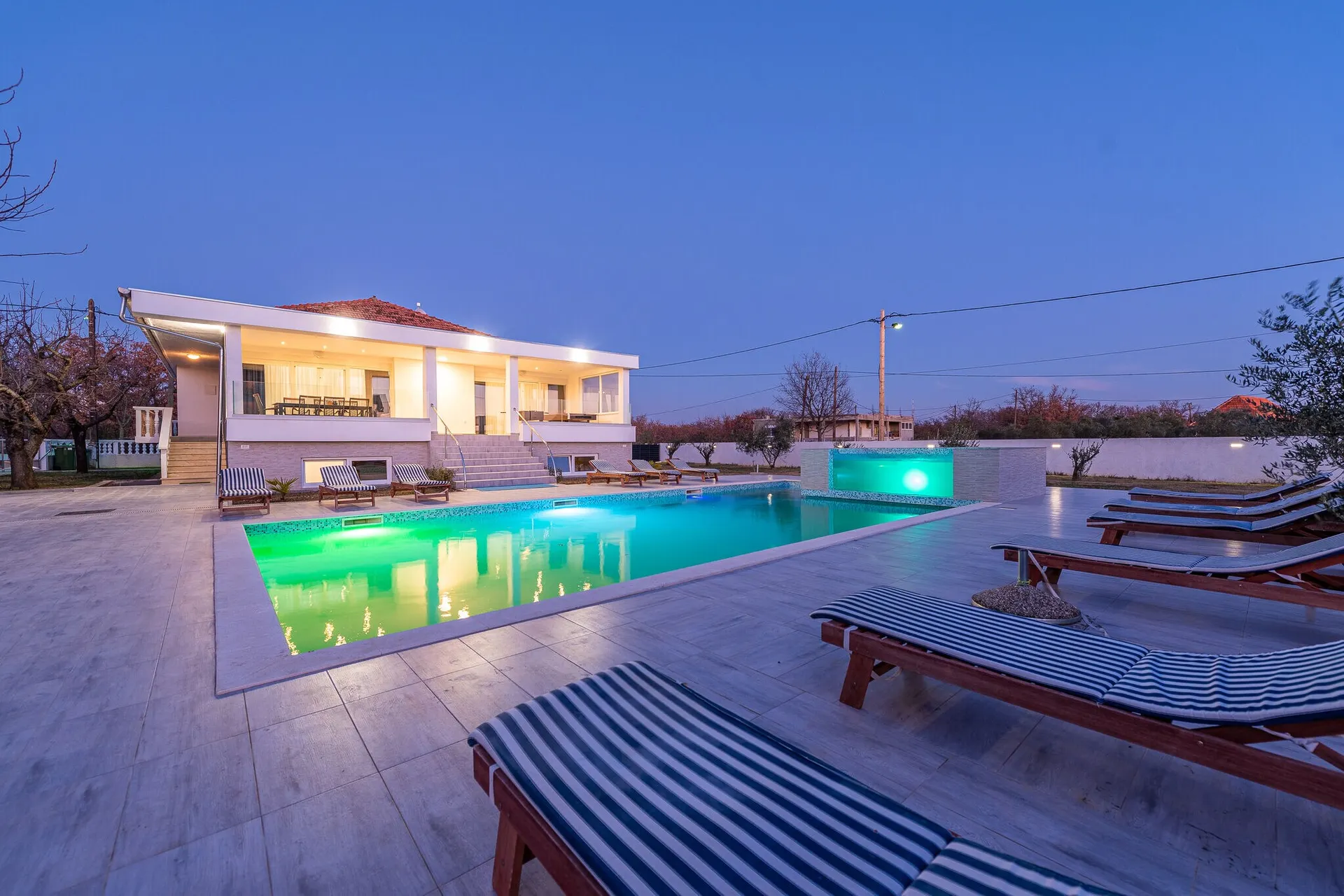 Extérieur maison de vacances (été)