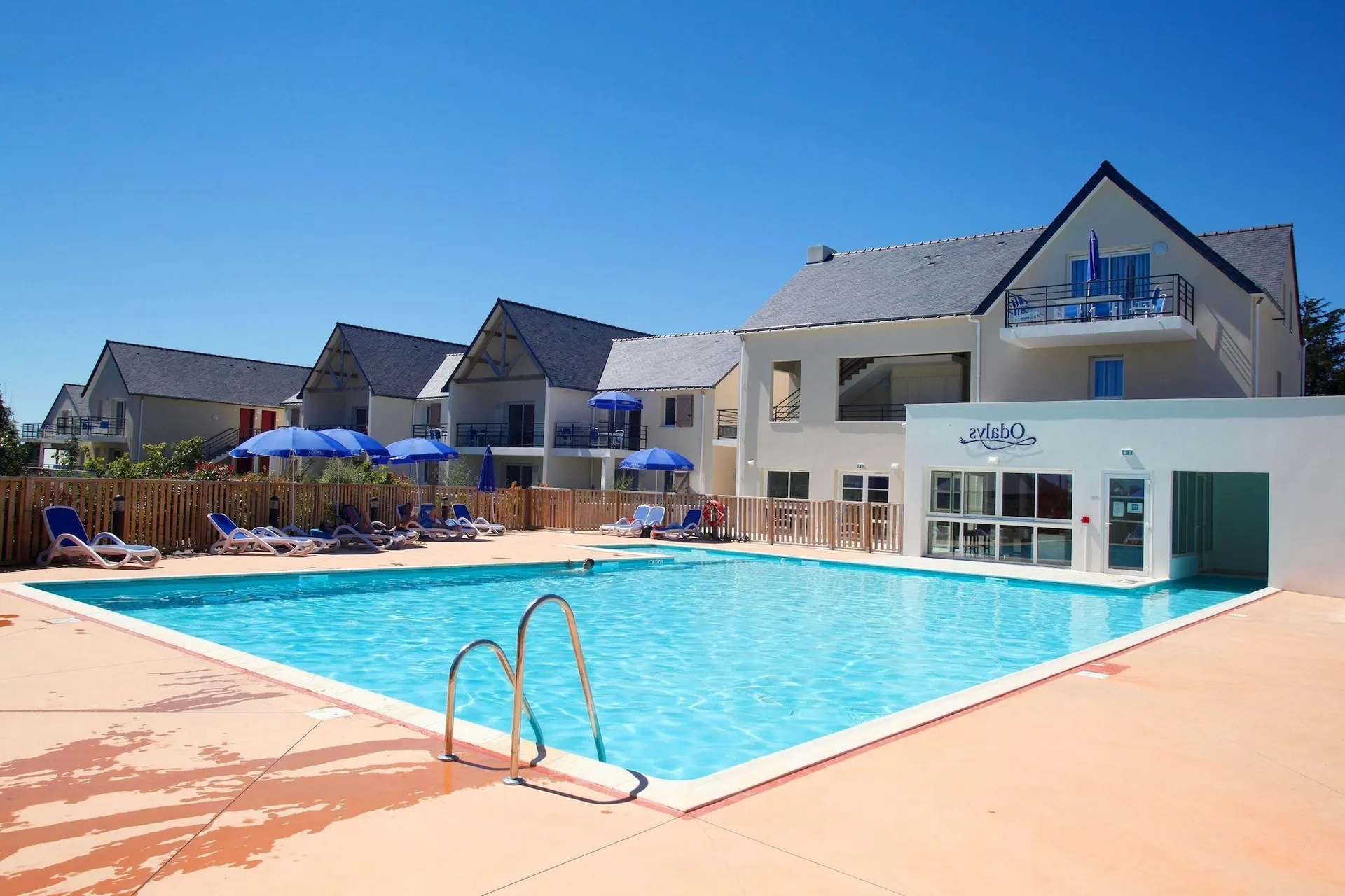 Piscine maison de vacances