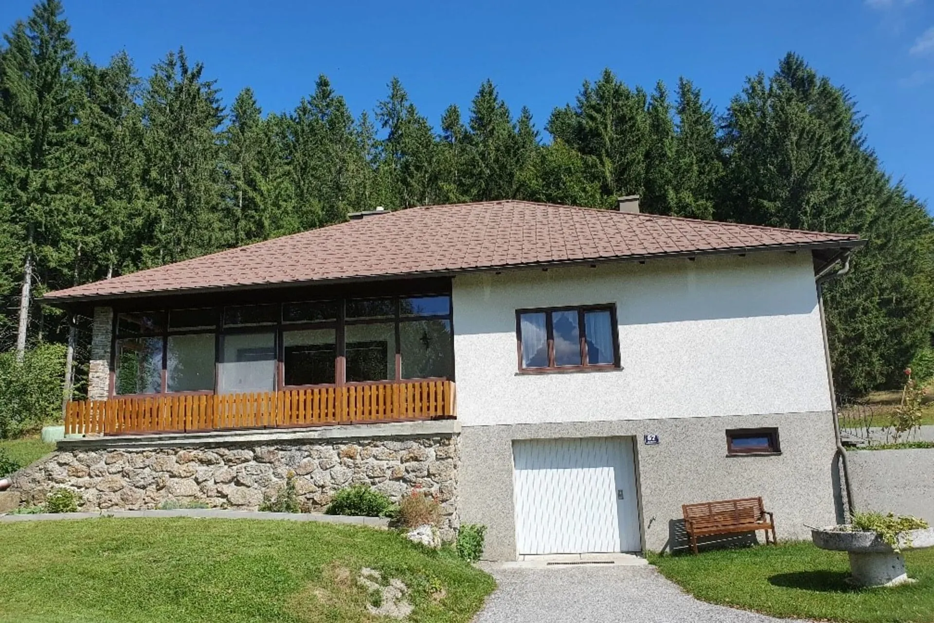 Extérieur maison de vacances (été)