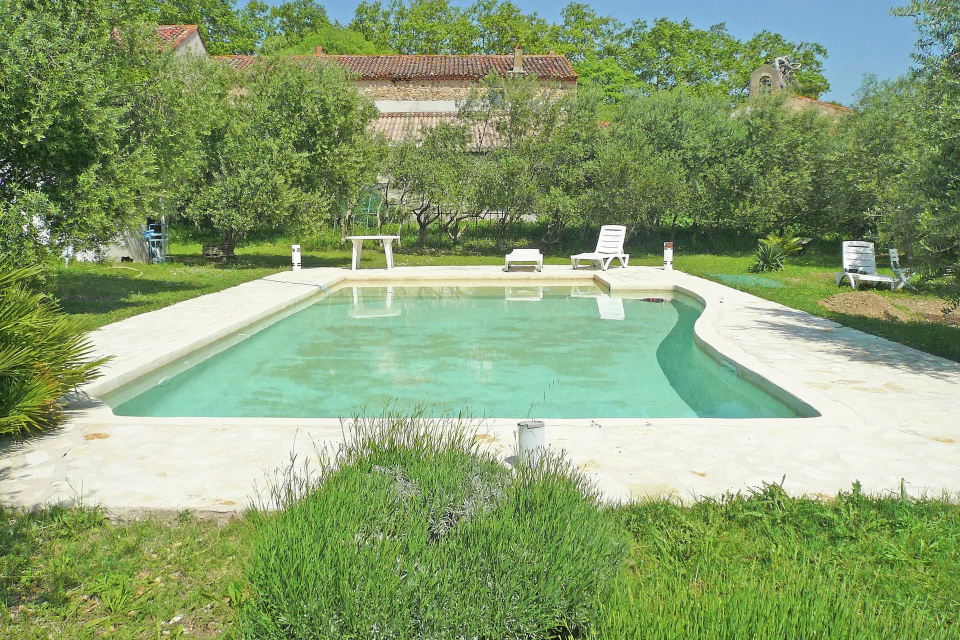 Piscine maison de vacances