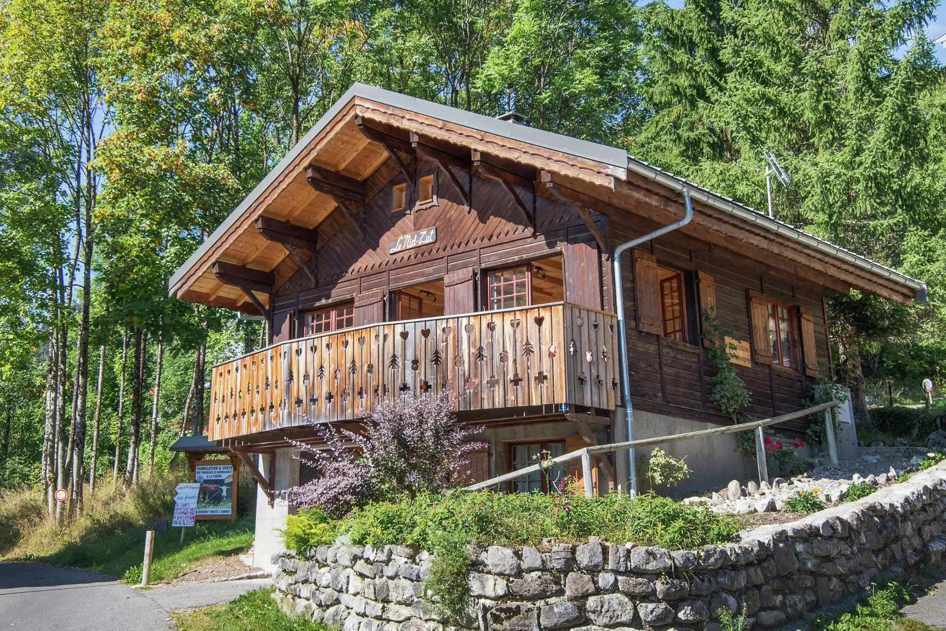 Extérieur maison de vacances (été)