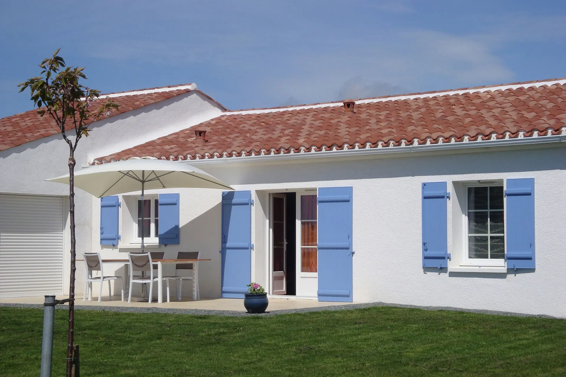 Extérieur maison de vacances (été)