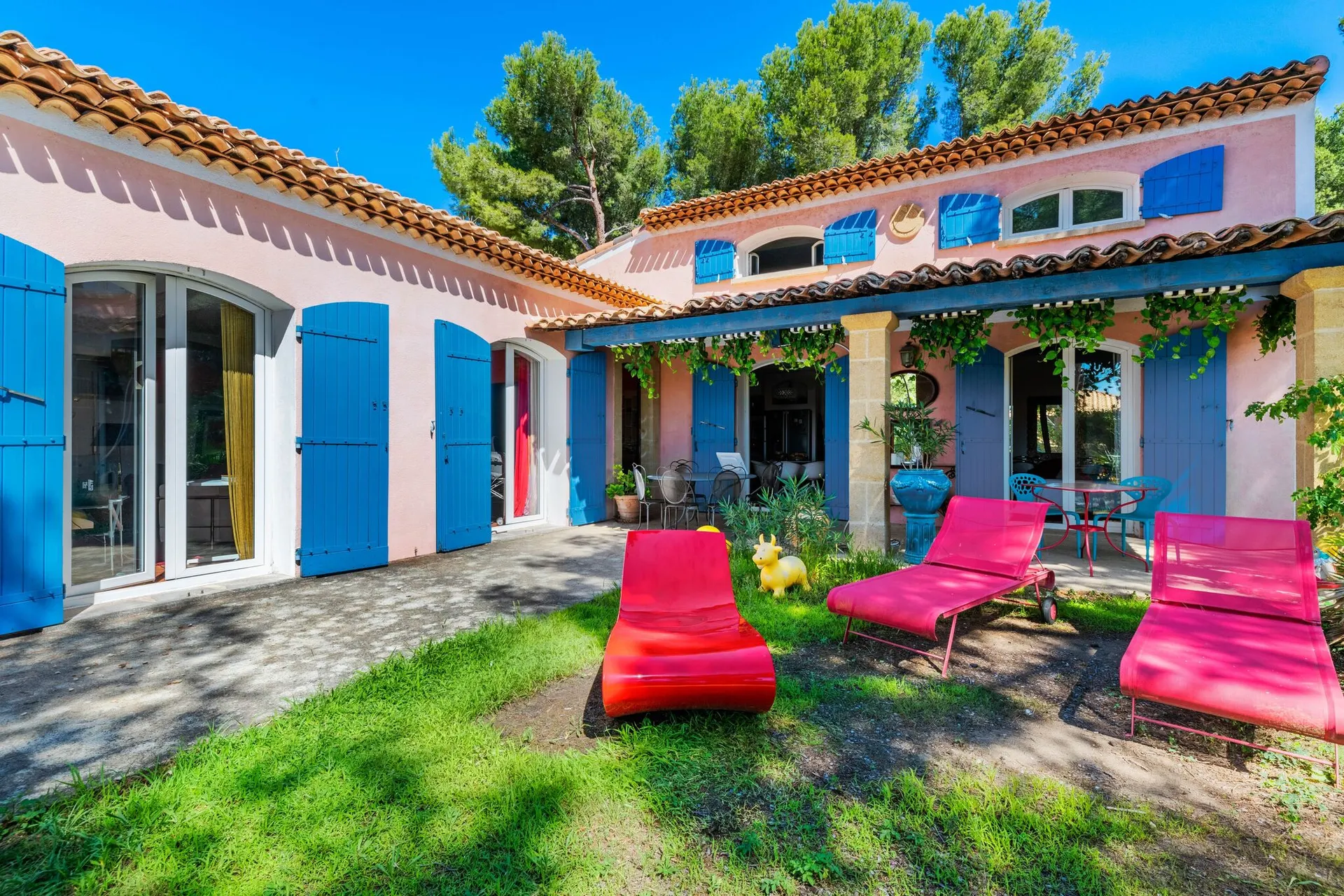 Extérieur maison de vacances (été)