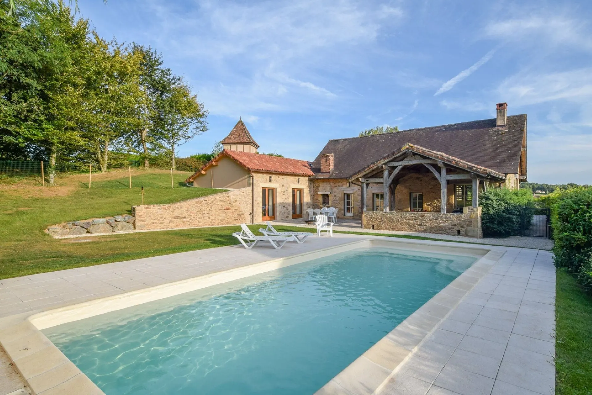 Extérieur maison de vacances (été)