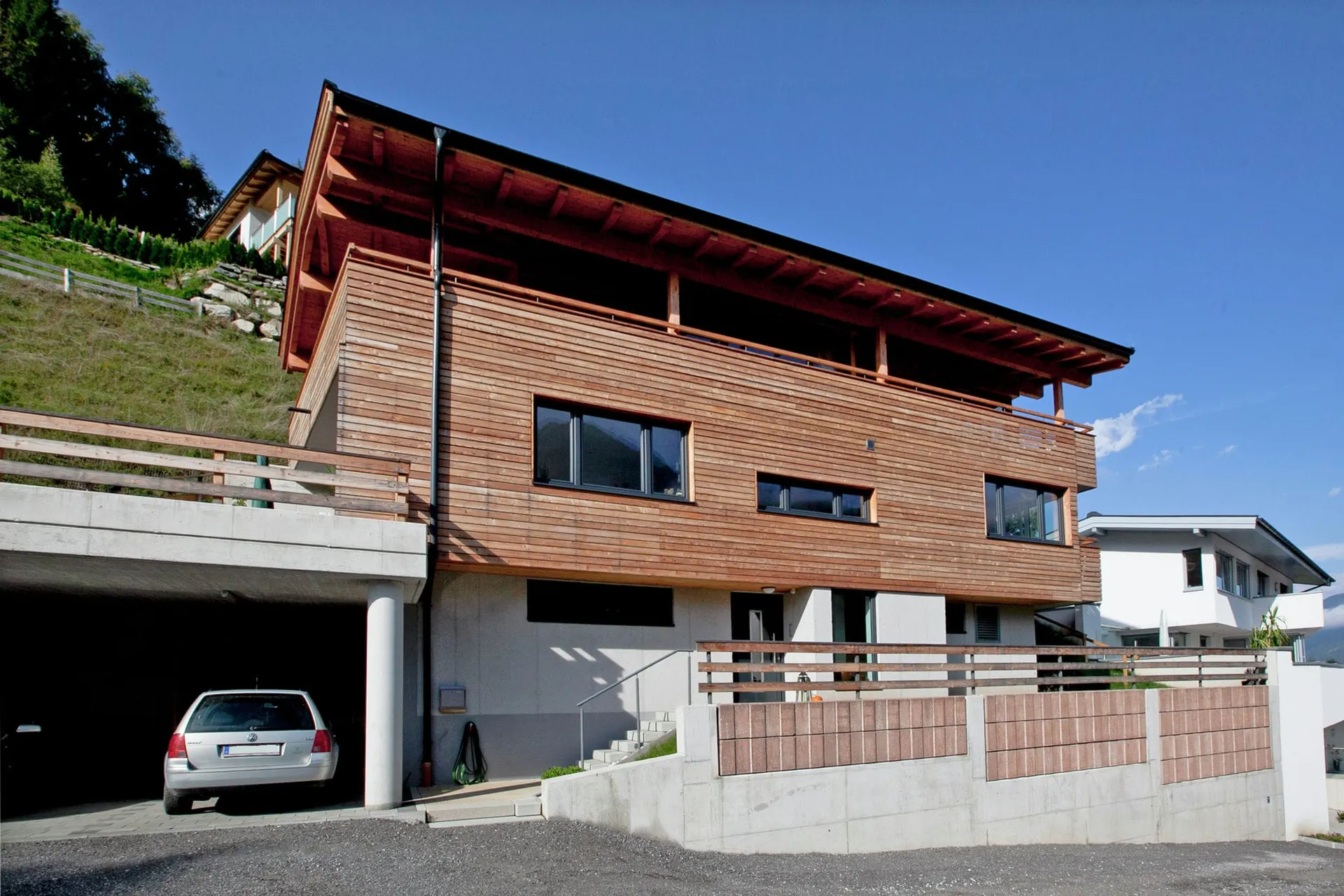Extérieur maison de vacances (été)