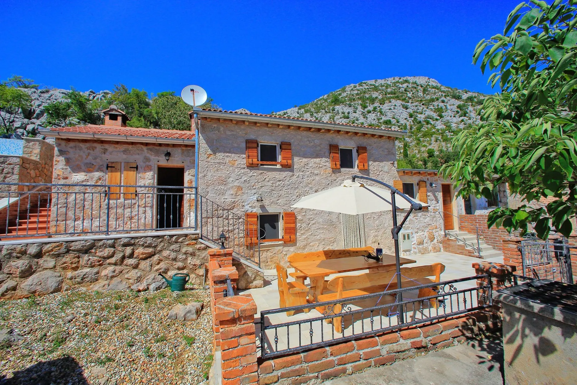 Extérieur maison de vacances (été)