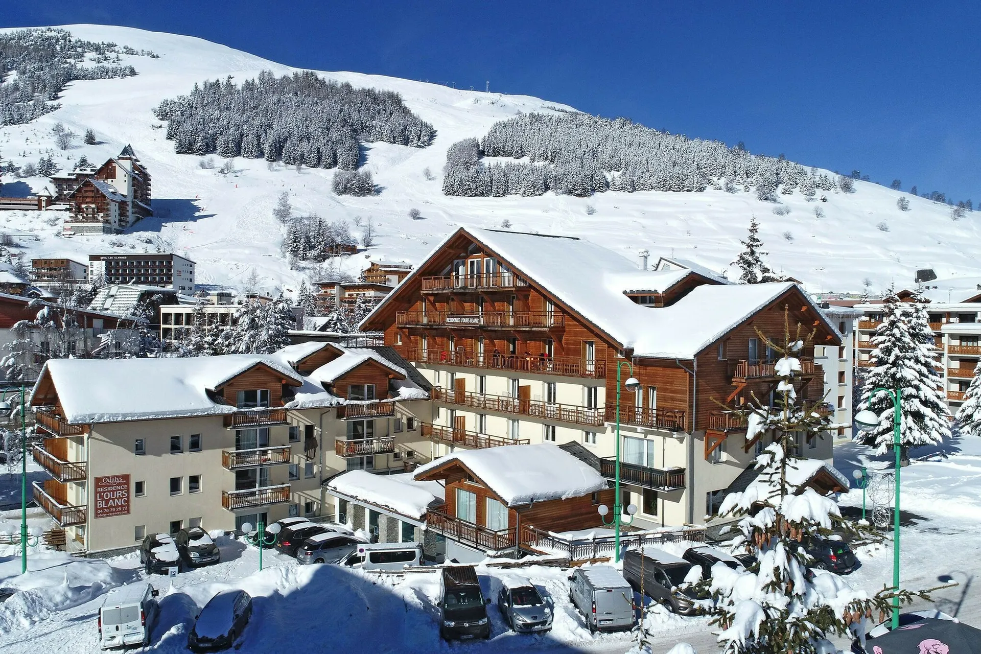 Extérieur maison de vacances (hiver)