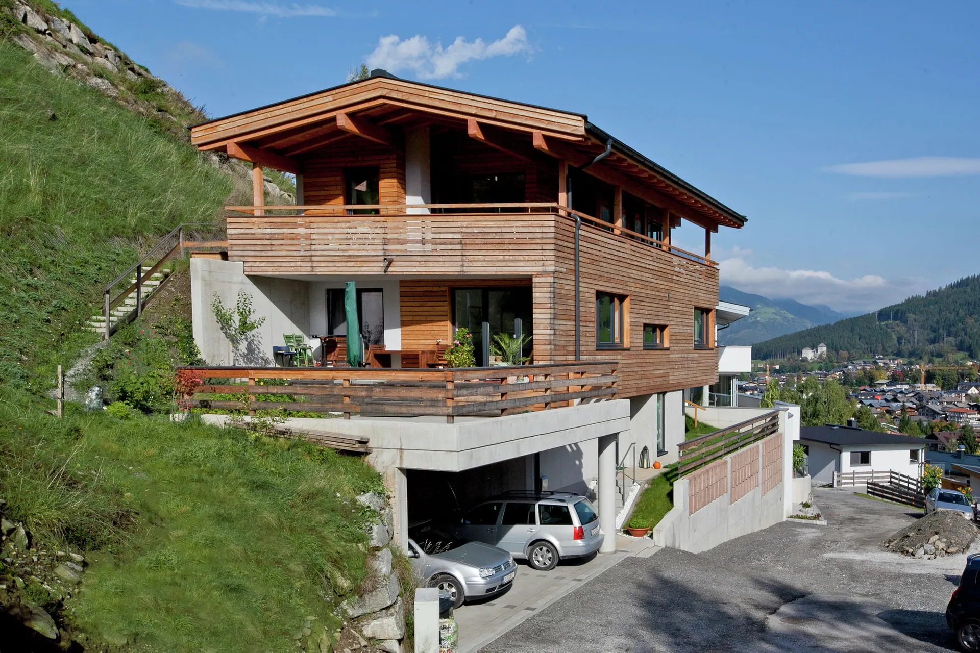 Extérieur maison de vacances (été)