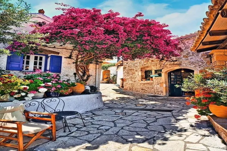 Extérieur maison de vacances (été)