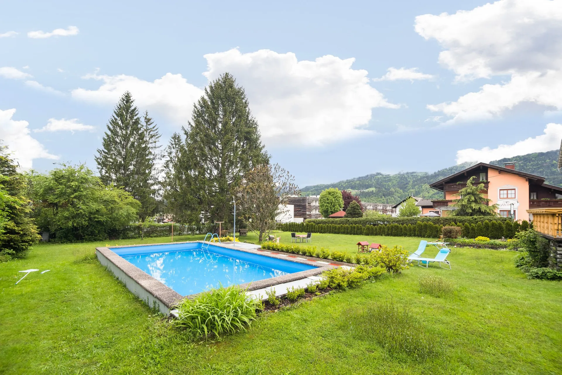 Piscine maison de vacances
