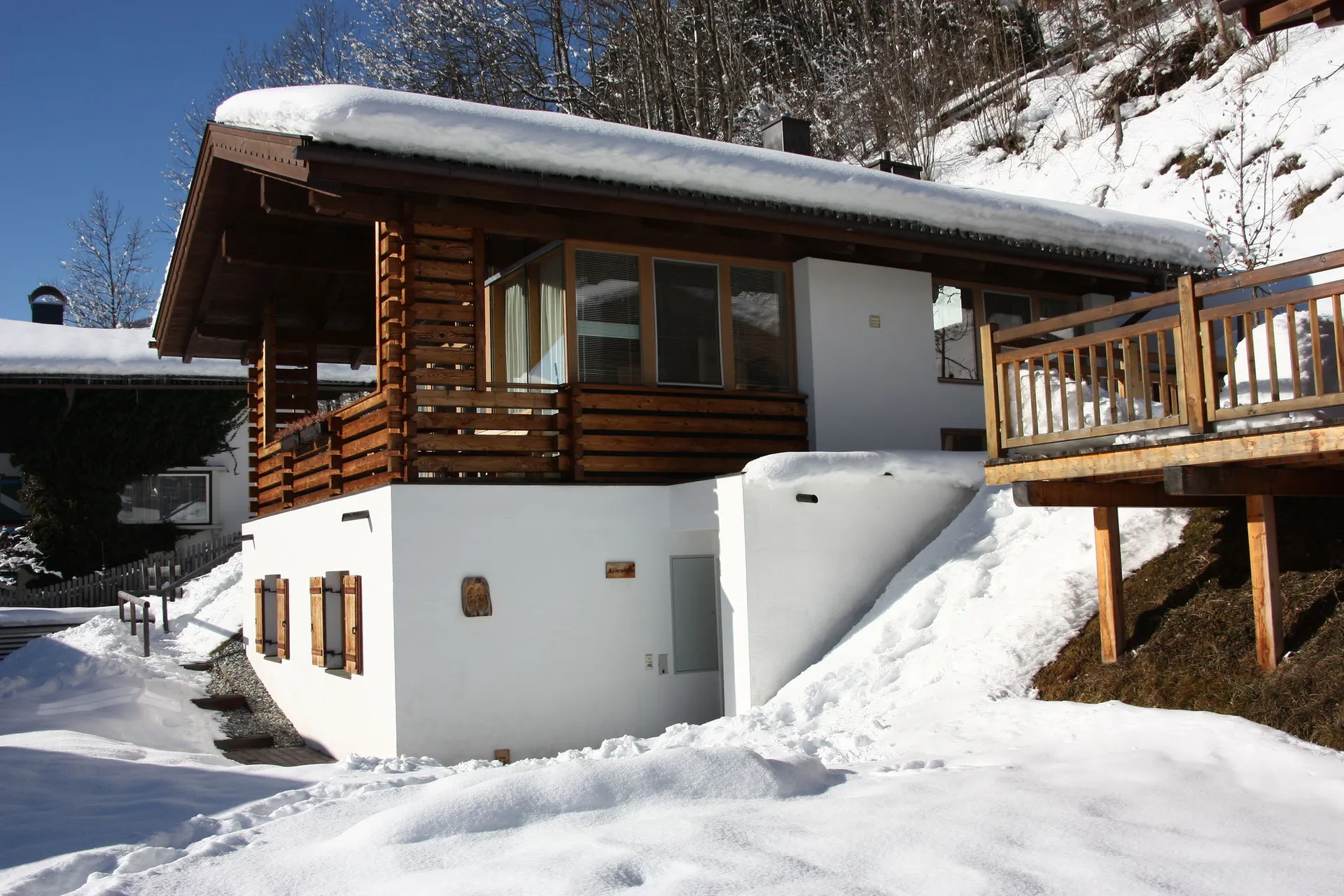 Extérieur maison de vacances (hiver)