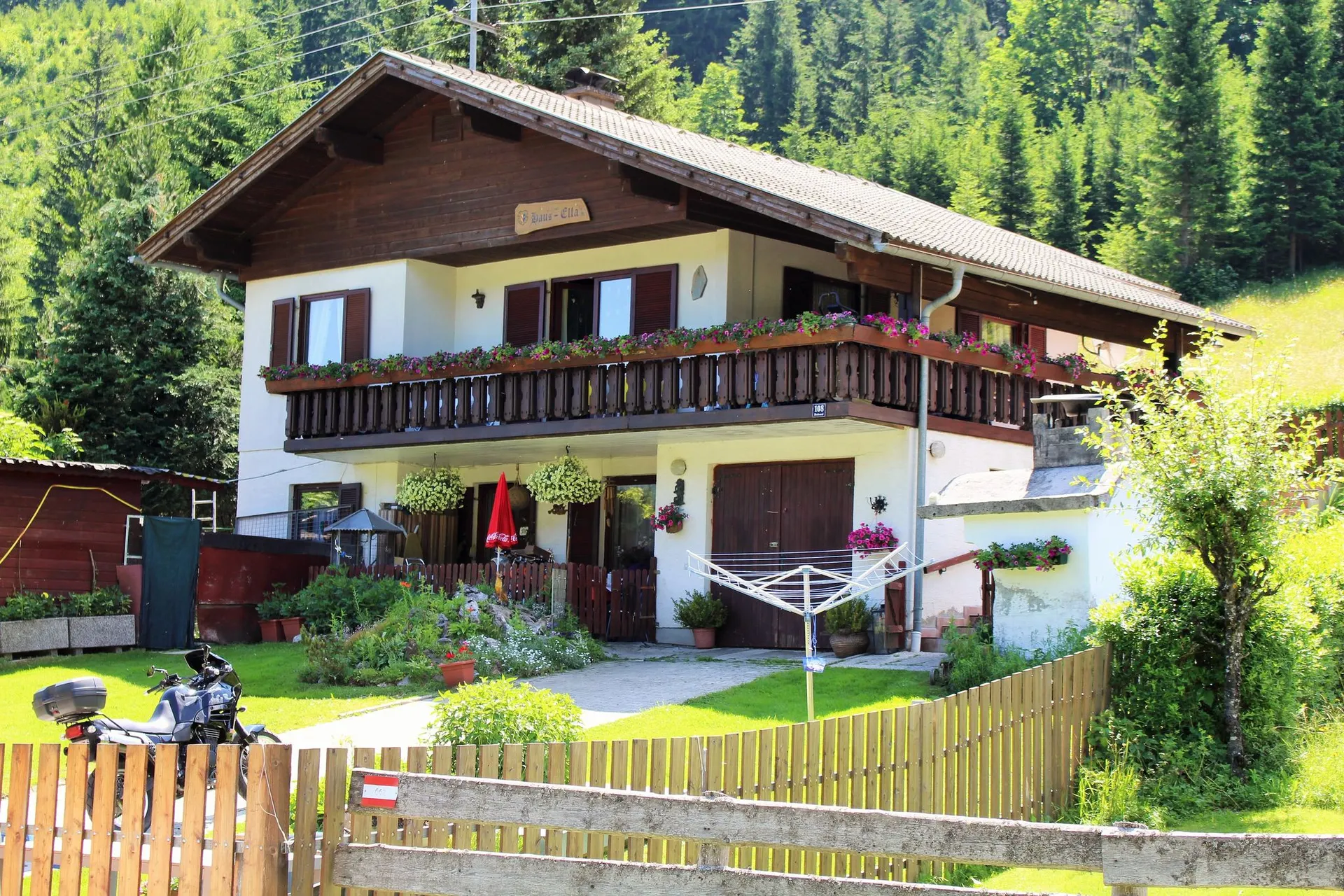 Extérieur maison de vacances (été)