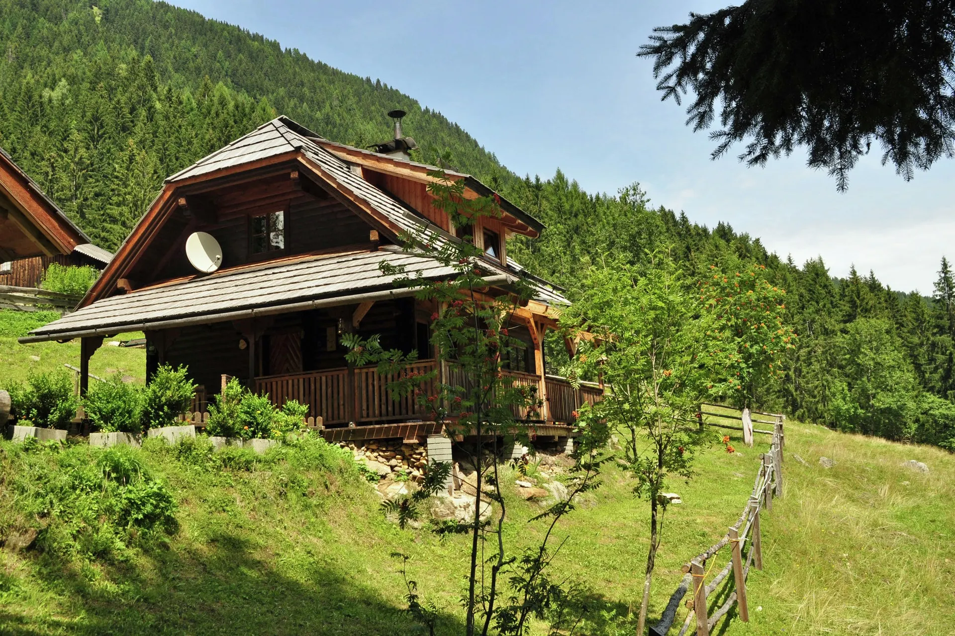 Extérieur maison de vacances (été)