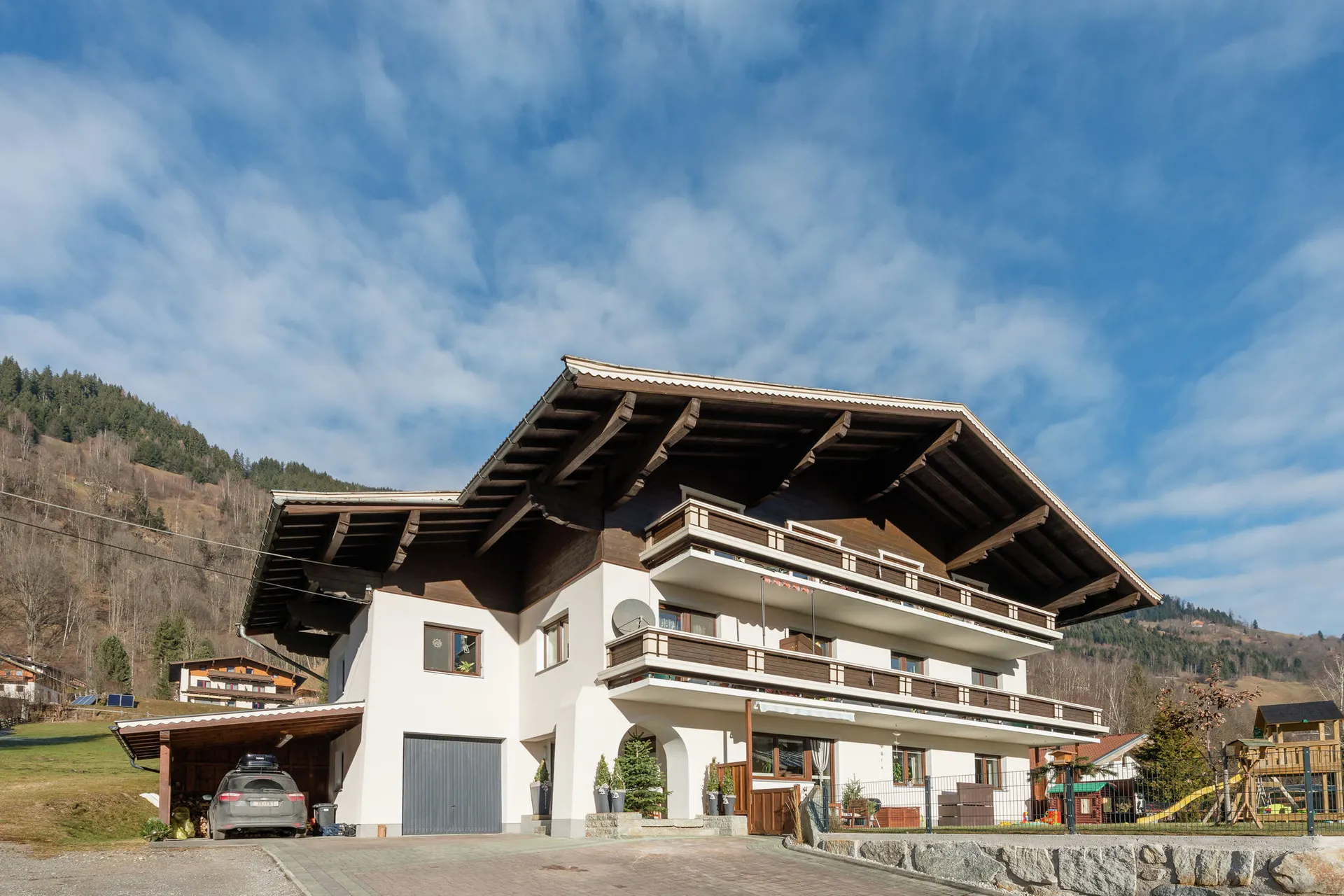 Extérieur maison de vacances (été)