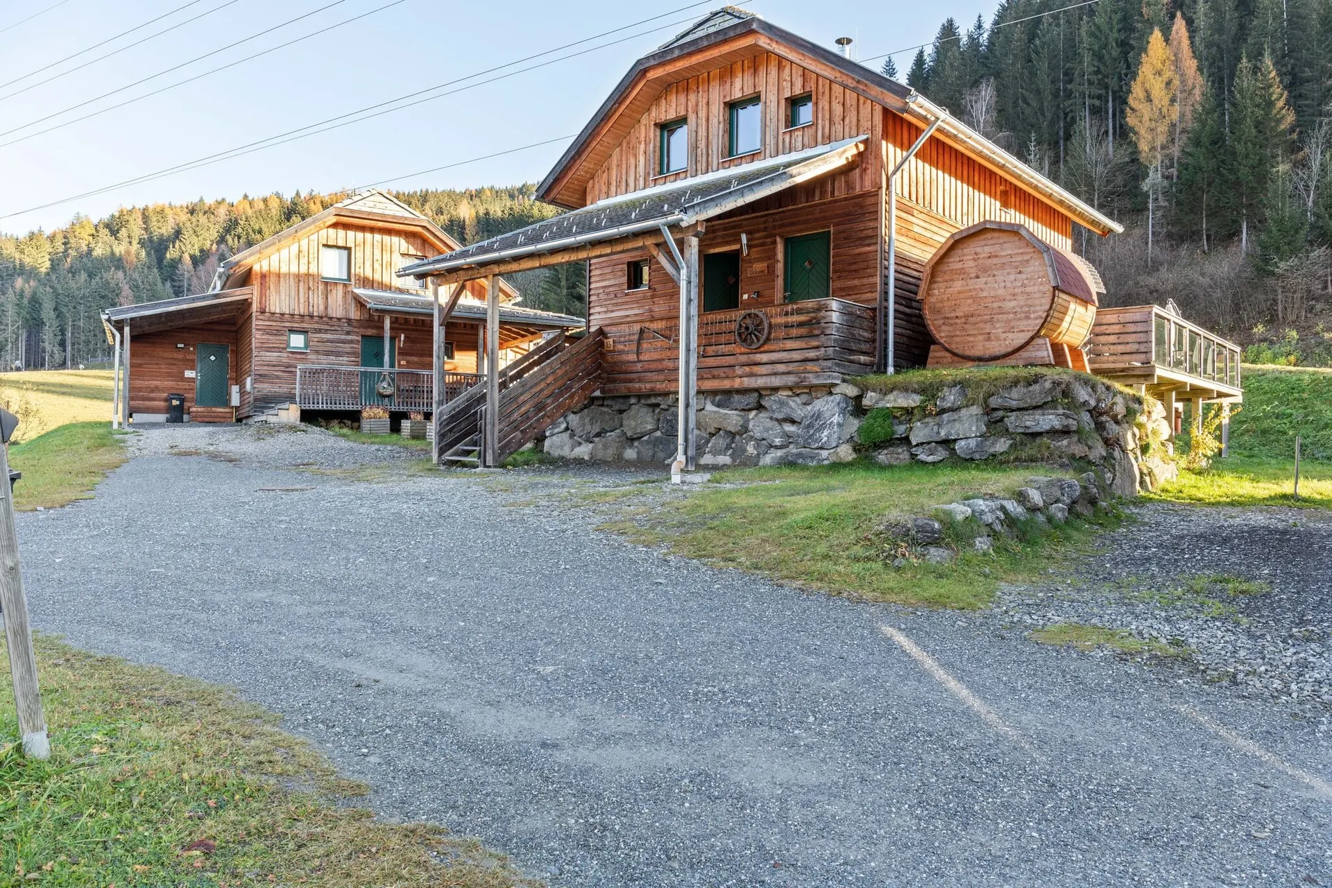 Extérieur maison de vacances (été)