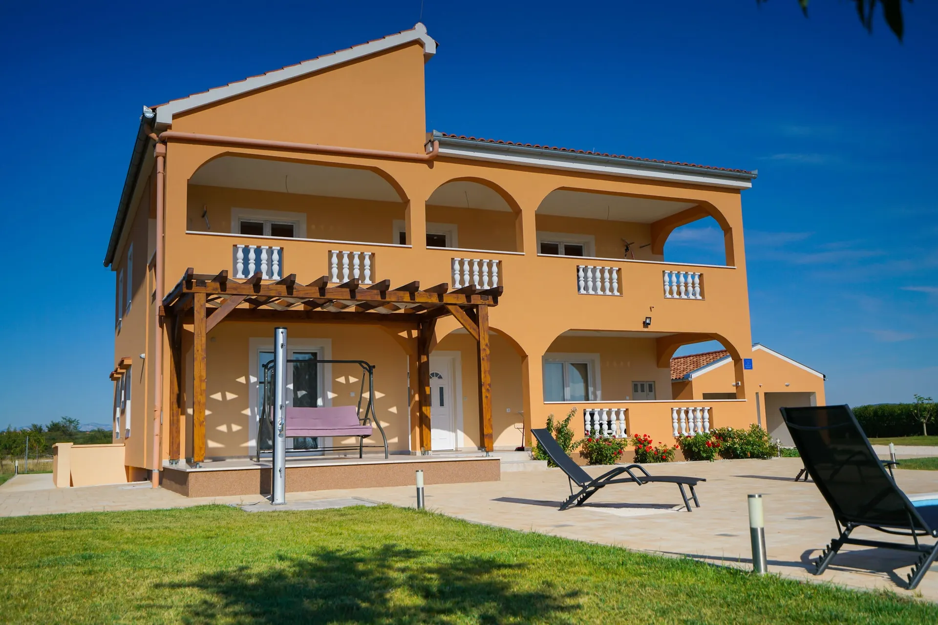 Extérieur maison de vacances (été)