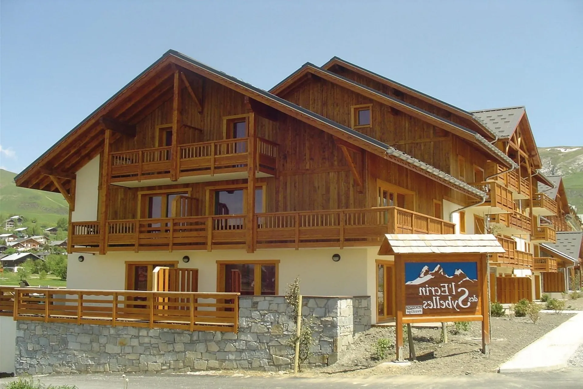 Extérieur maison de vacances (été)