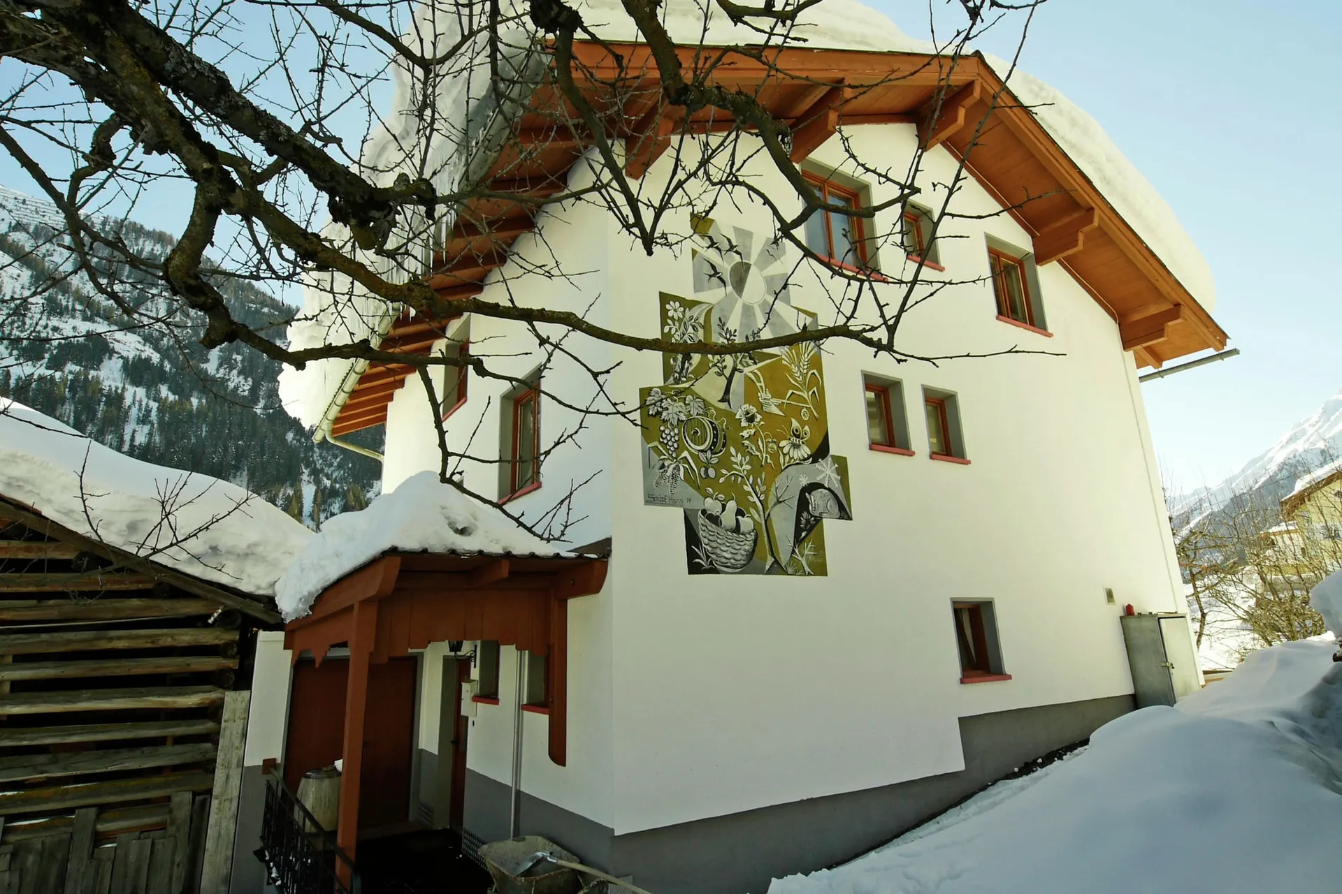 Extérieur maison de vacances (hiver)