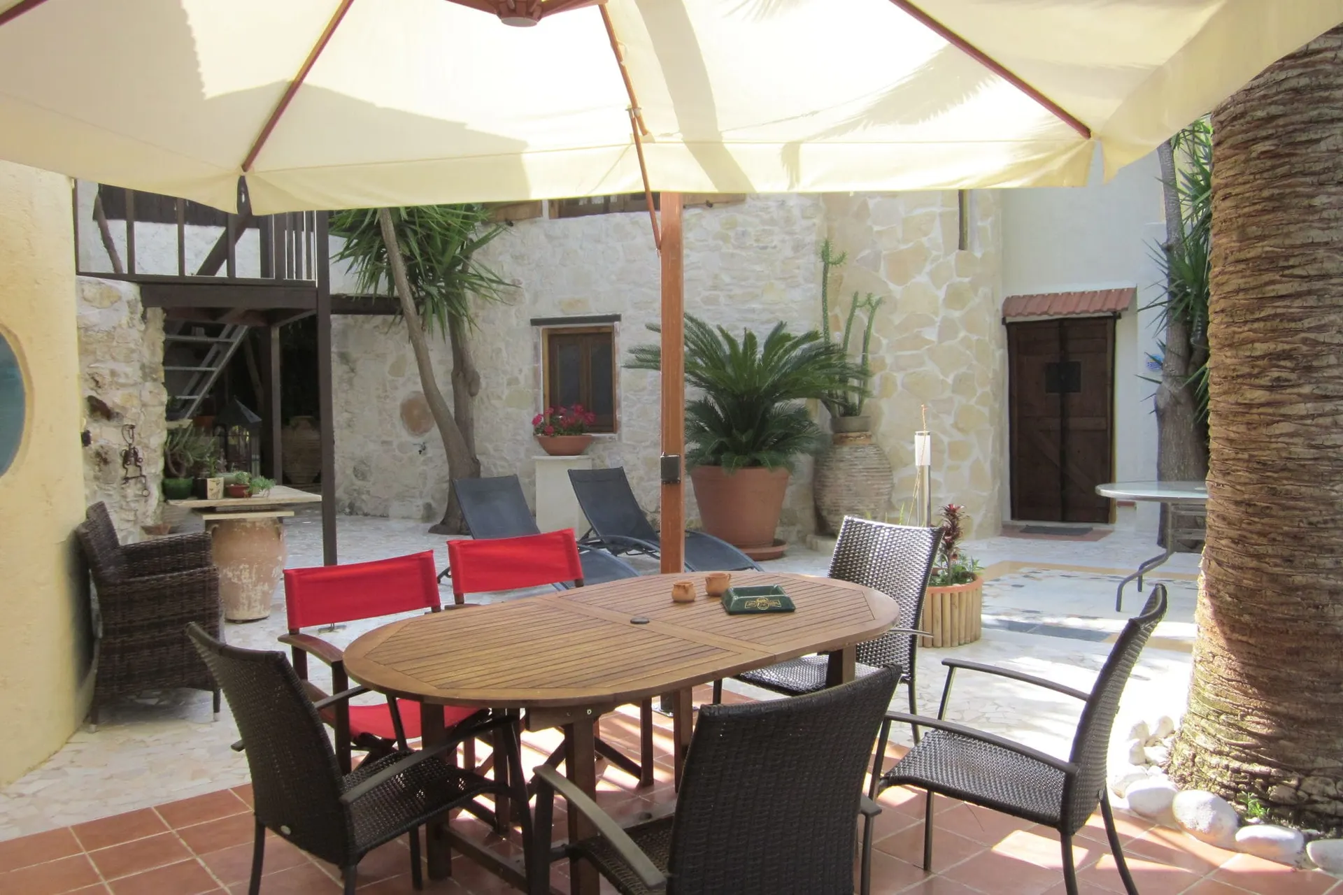 Extérieur maison de vacances (été)
