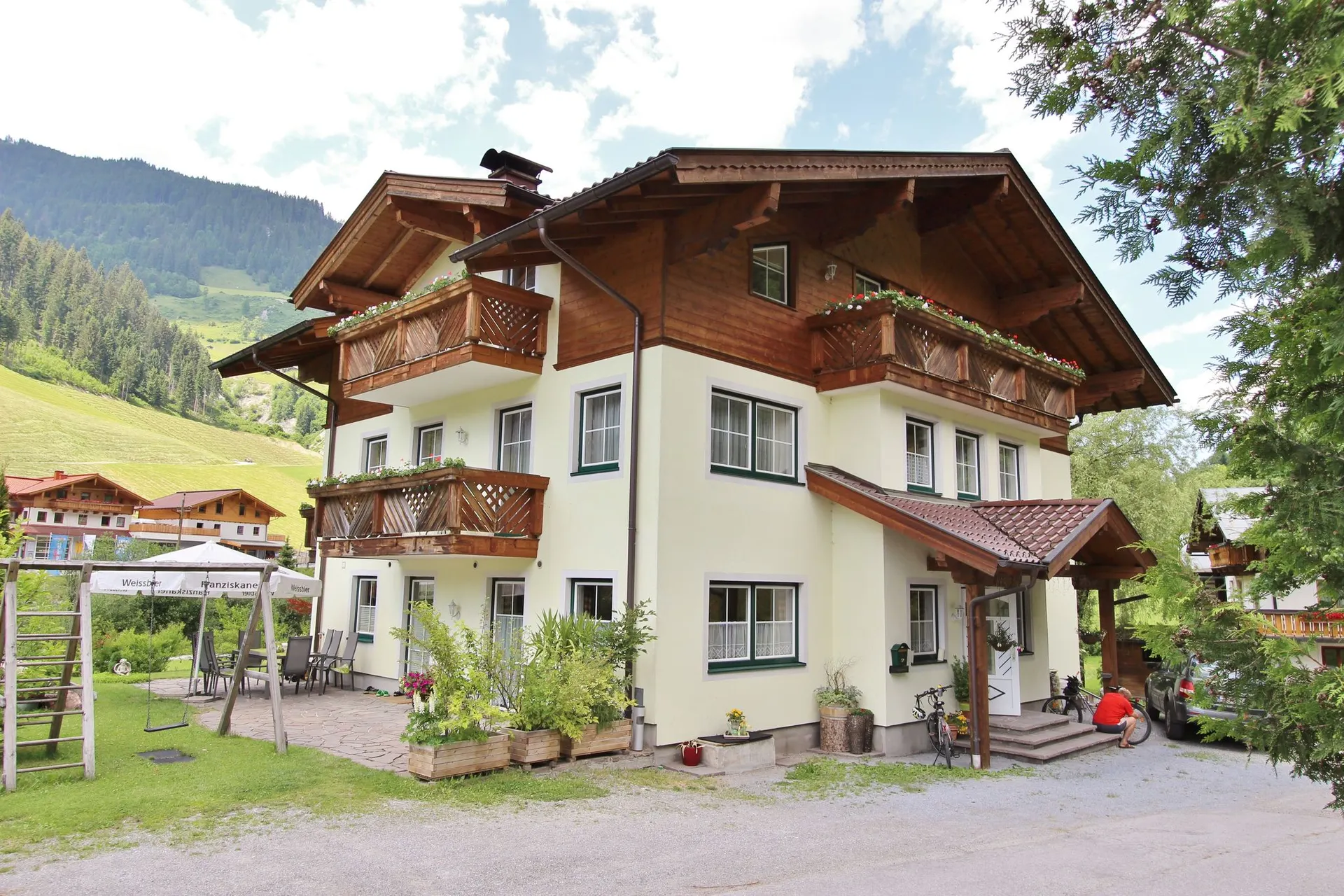 Extérieur maison de vacances (été)