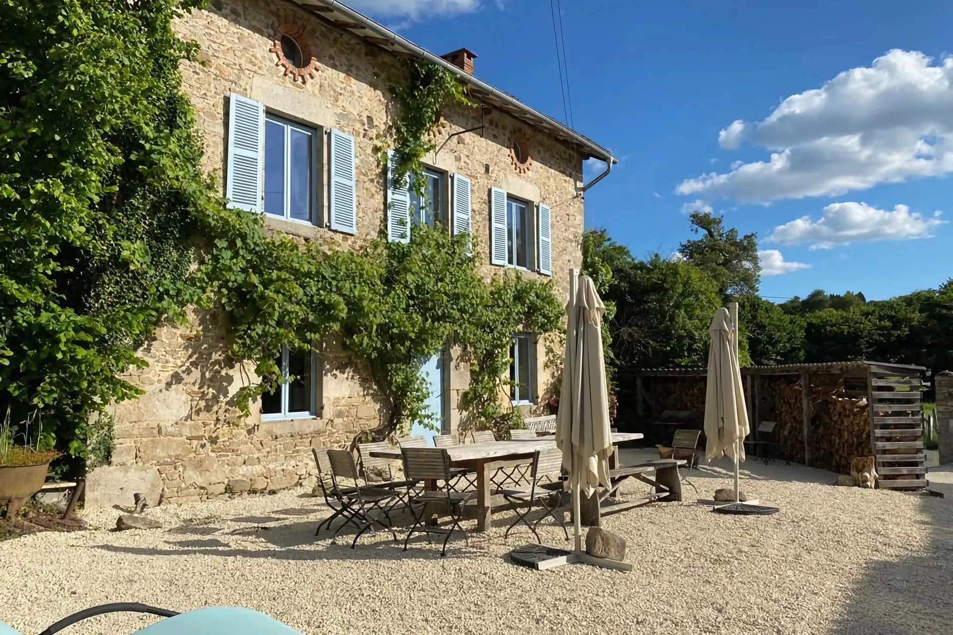 Extérieur maison de vacances (été)