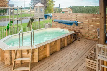 Piscine maison de vacances