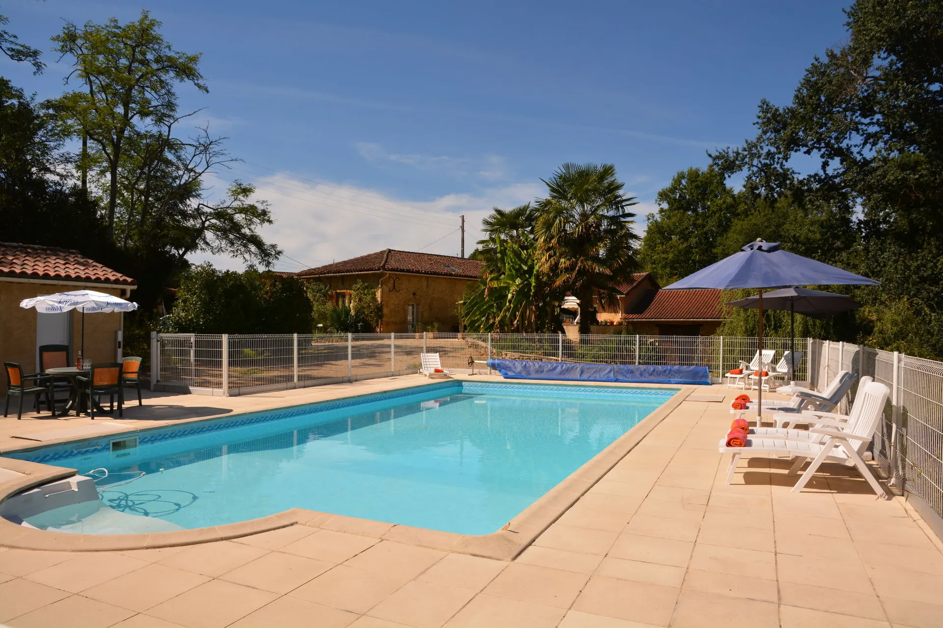 Piscine maison de vacances