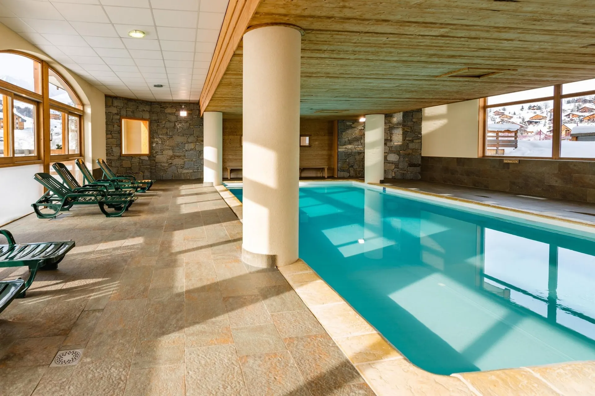 Piscine maison de vacances