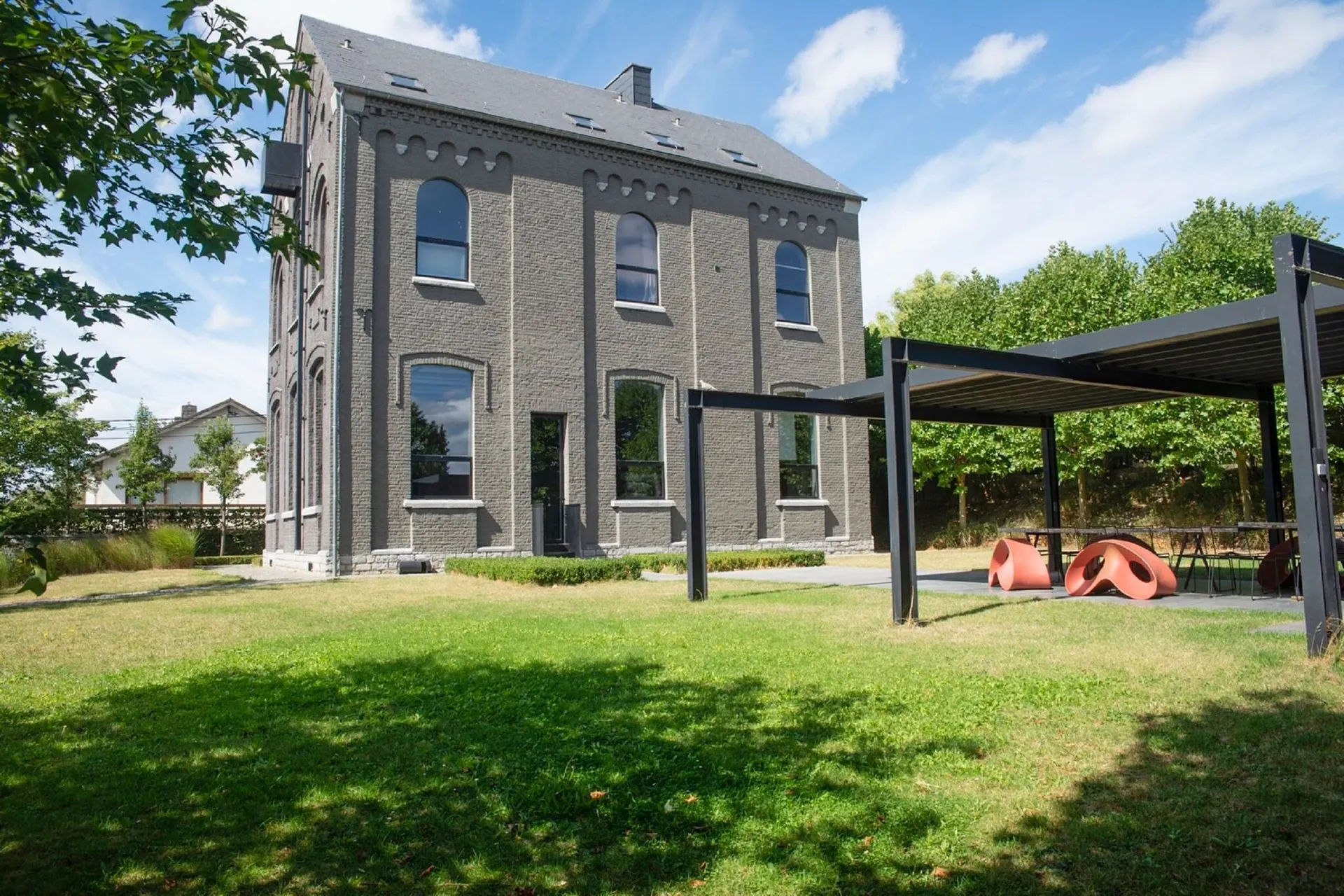 Exterieur vakantiehuis (zomer)